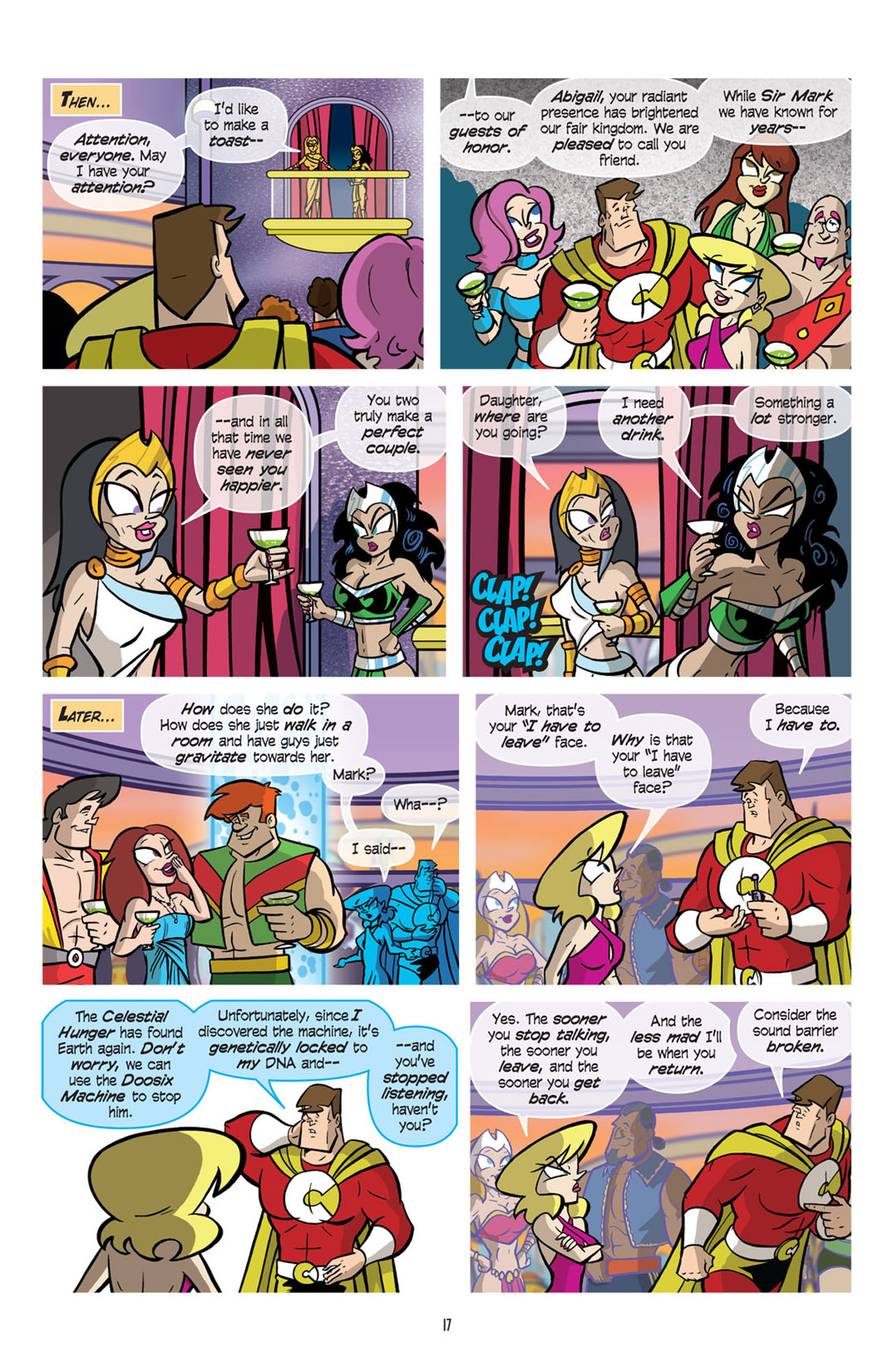 Read online Love and Capes comic -  Issue #11 - 19