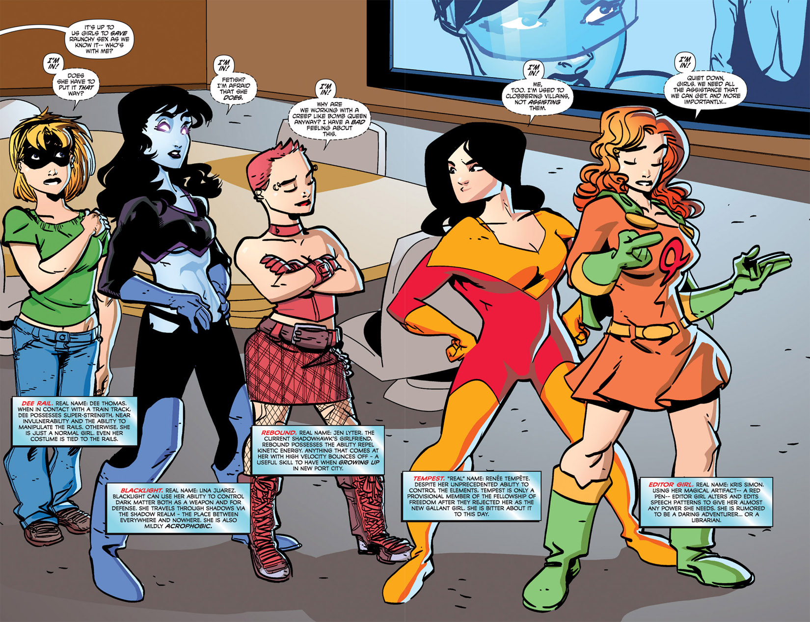 Read online Bomb Queen Presents: All-Girl Comics comic -  Issue # Full - 6