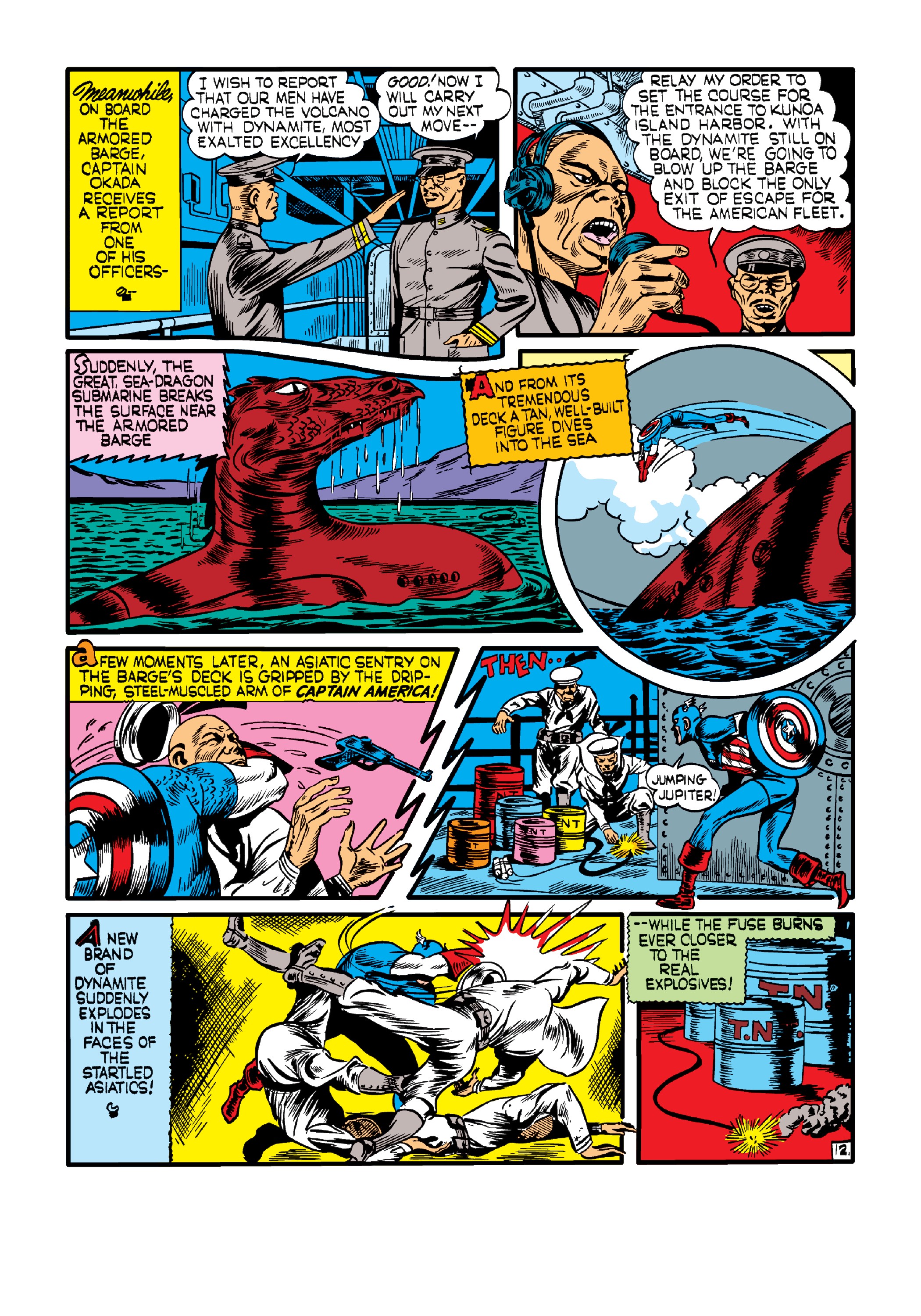 Read online Marvel Masterworks: Golden Age Captain America comic -  Issue # TPB 2 (Part 1) - 32