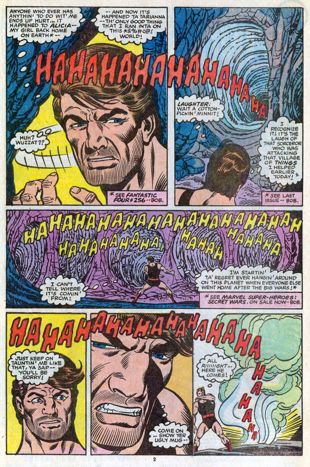 Read online The Thing comic -  Issue #17 - 3