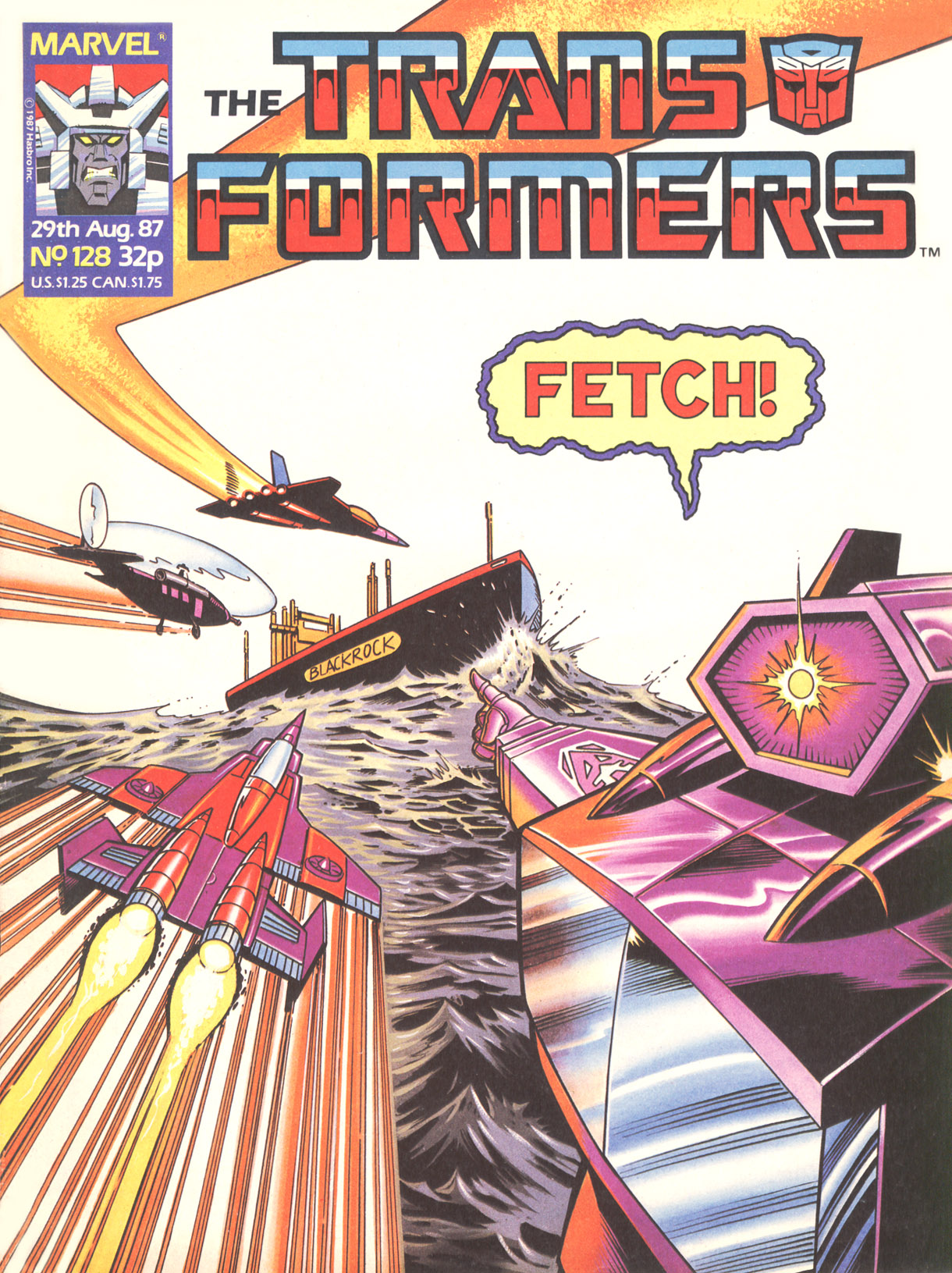 Read online The Transformers (UK) comic -  Issue #128 - 1