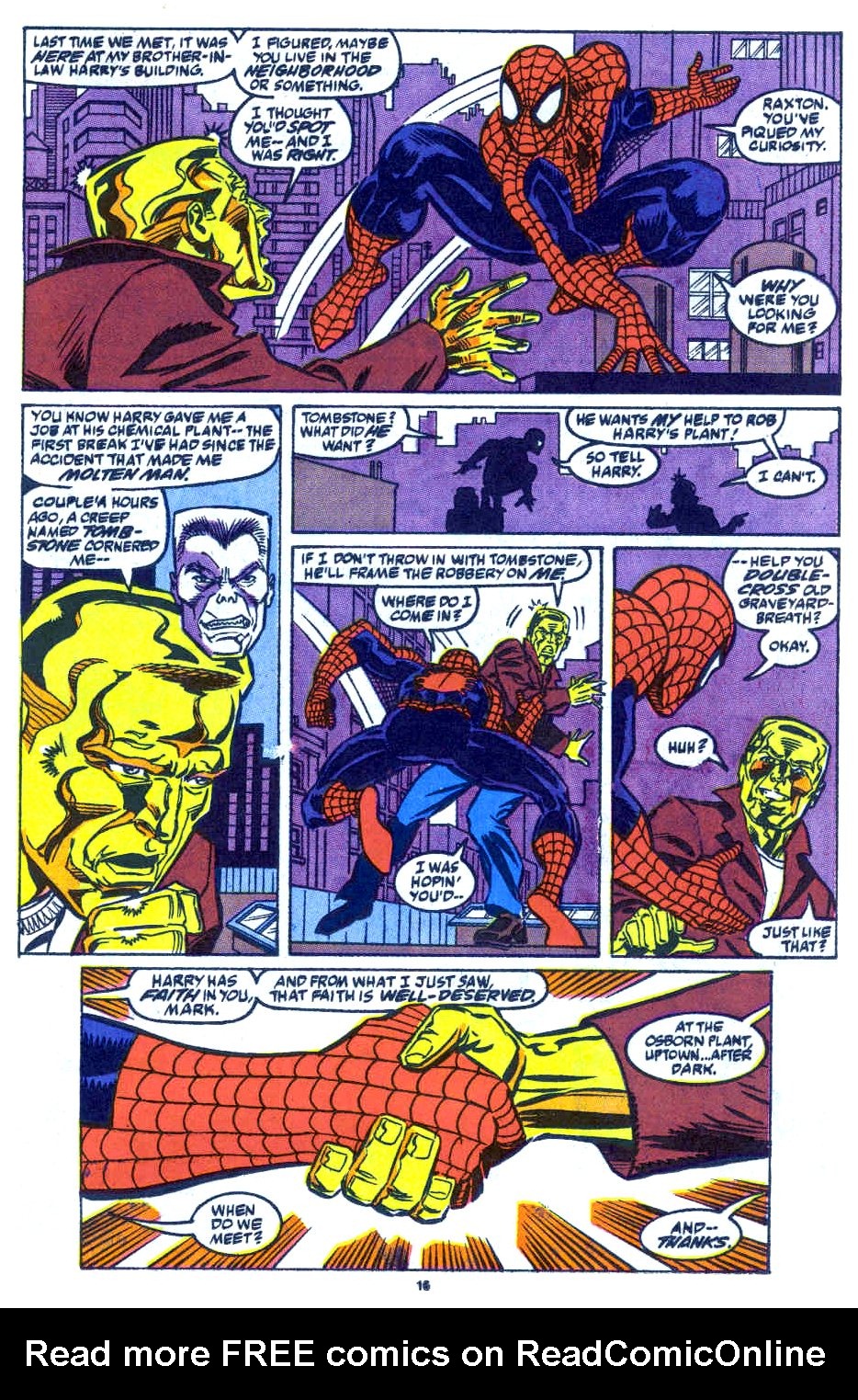 Read online Web of Spider-Man (1985) comic -  Issue #66 - 13