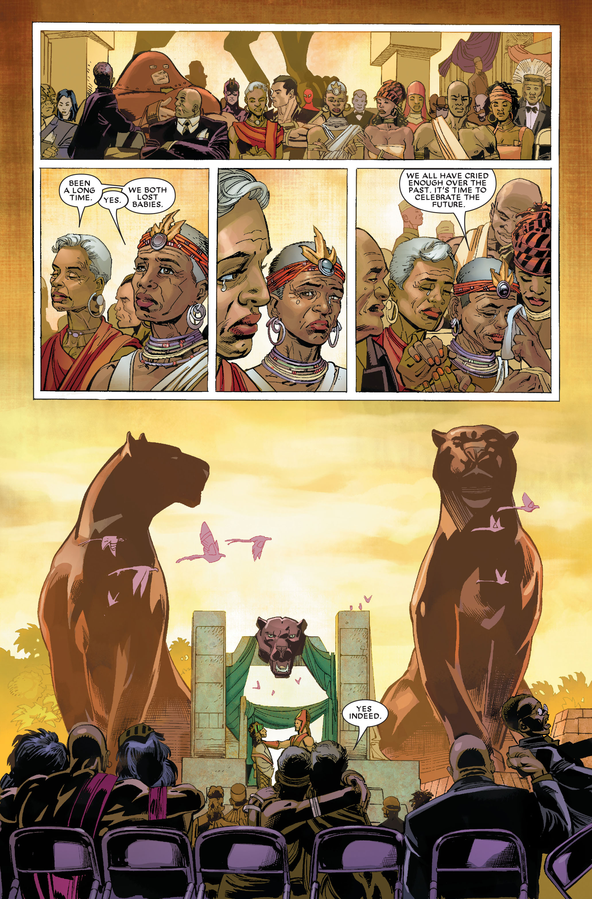 Read online Black Panther: The Bride comic -  Issue # TPB - 118