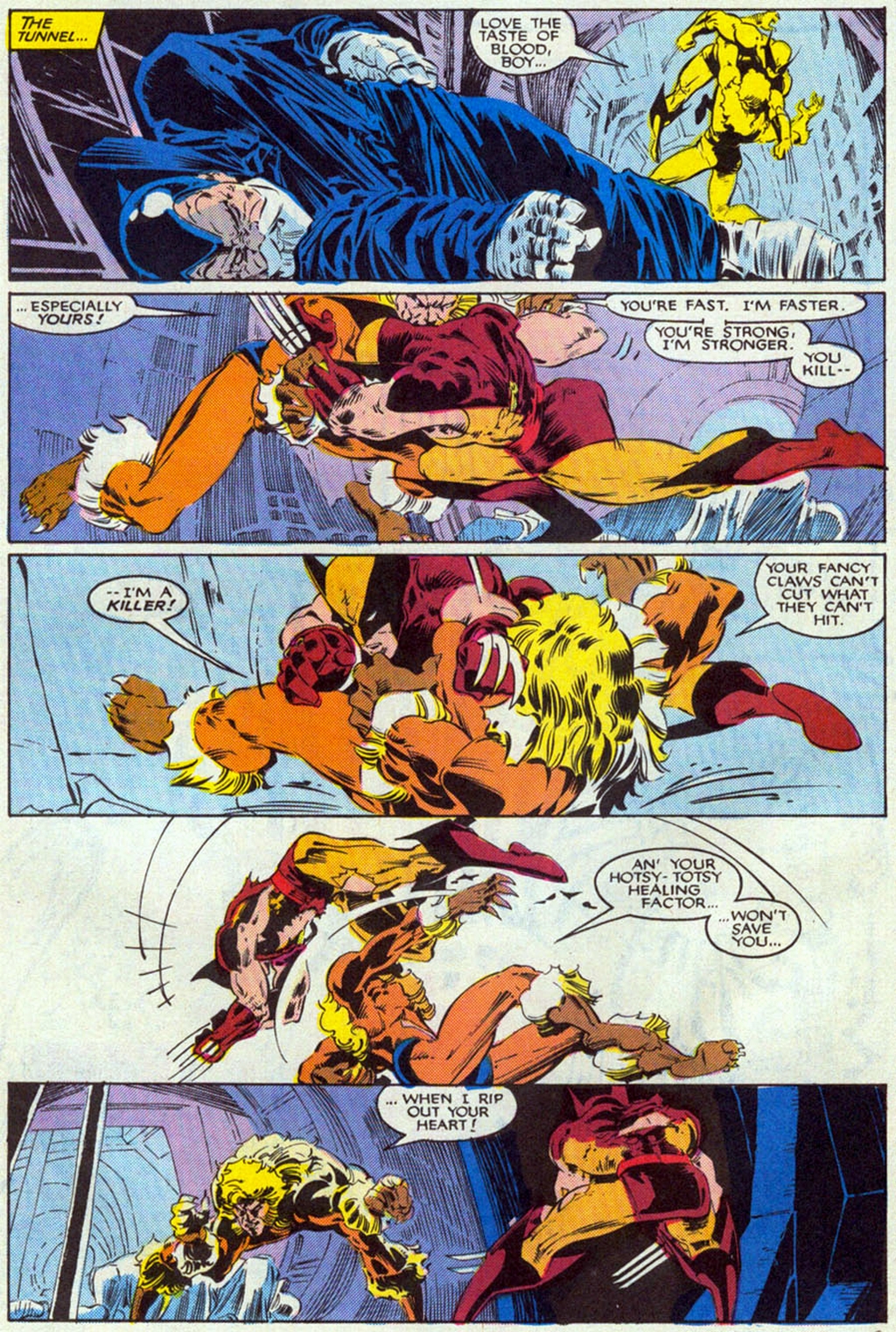 Read online Sabretooth Classic comic -  Issue #9 - 21