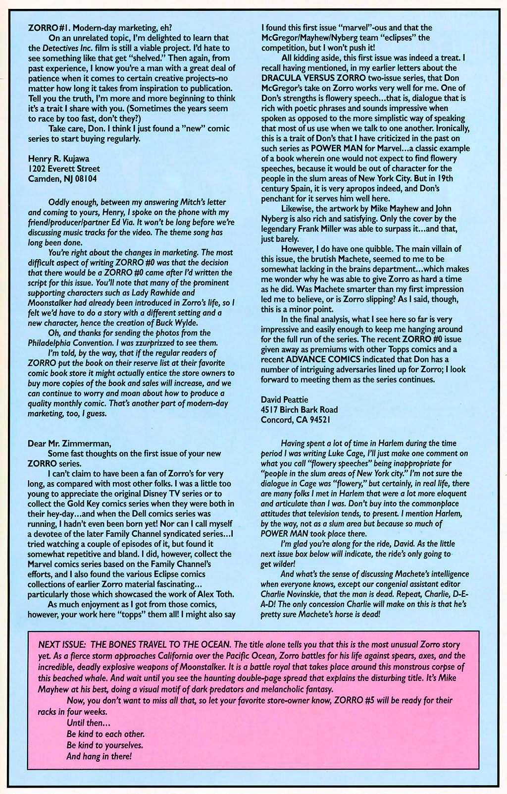 Read online Zorro (1993) comic -  Issue #4 - 30