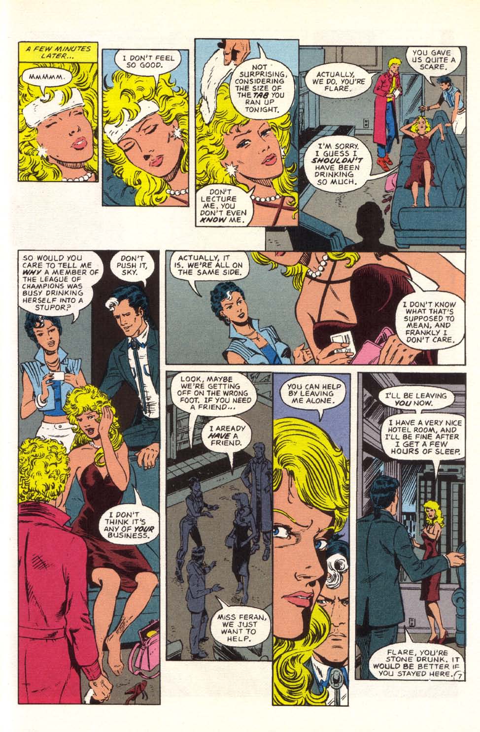 Read online Flare (1990) comic -  Issue #5 - 9