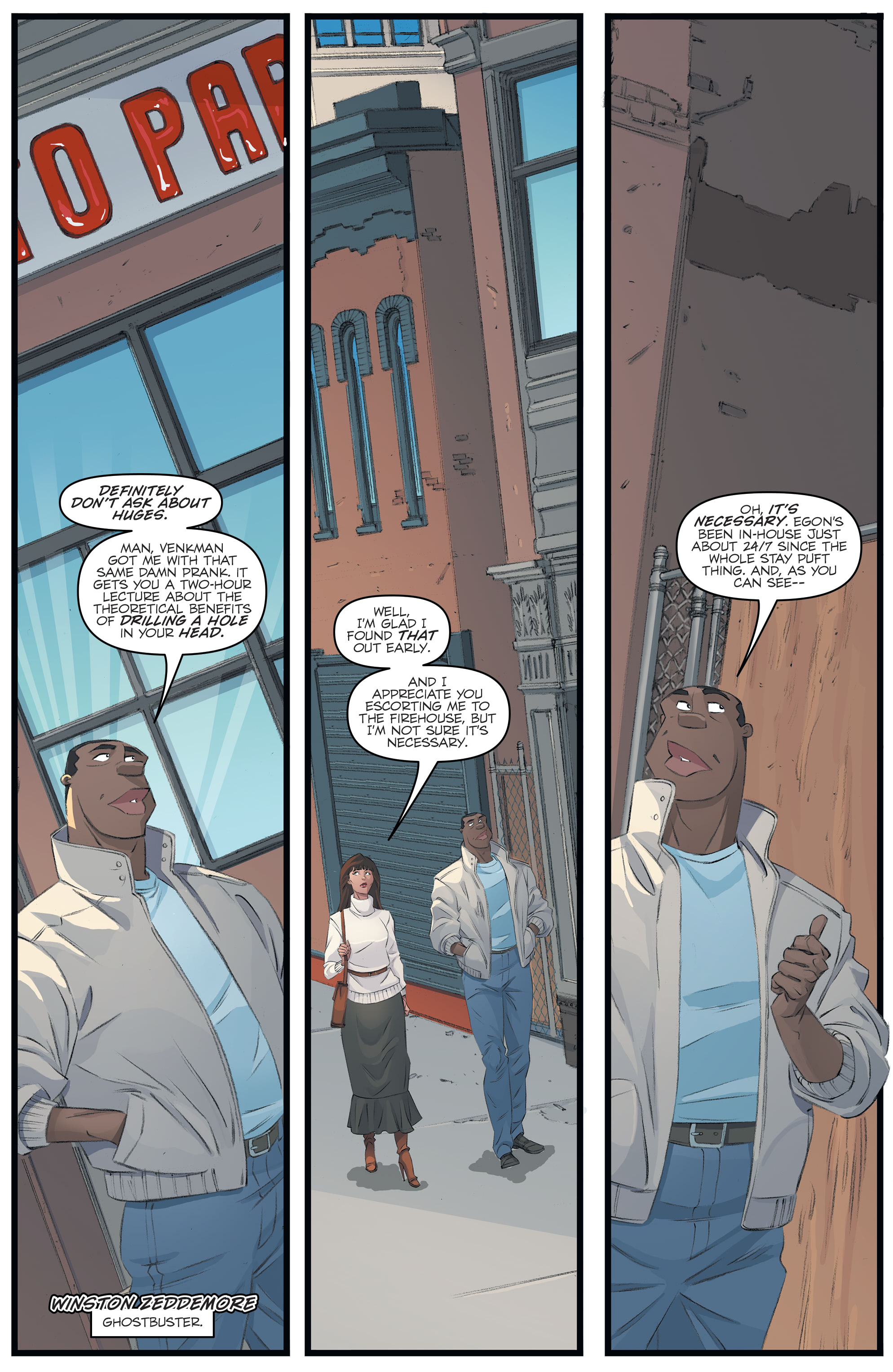 Read online Ghostbusters: Year One comic -  Issue #4 - 5