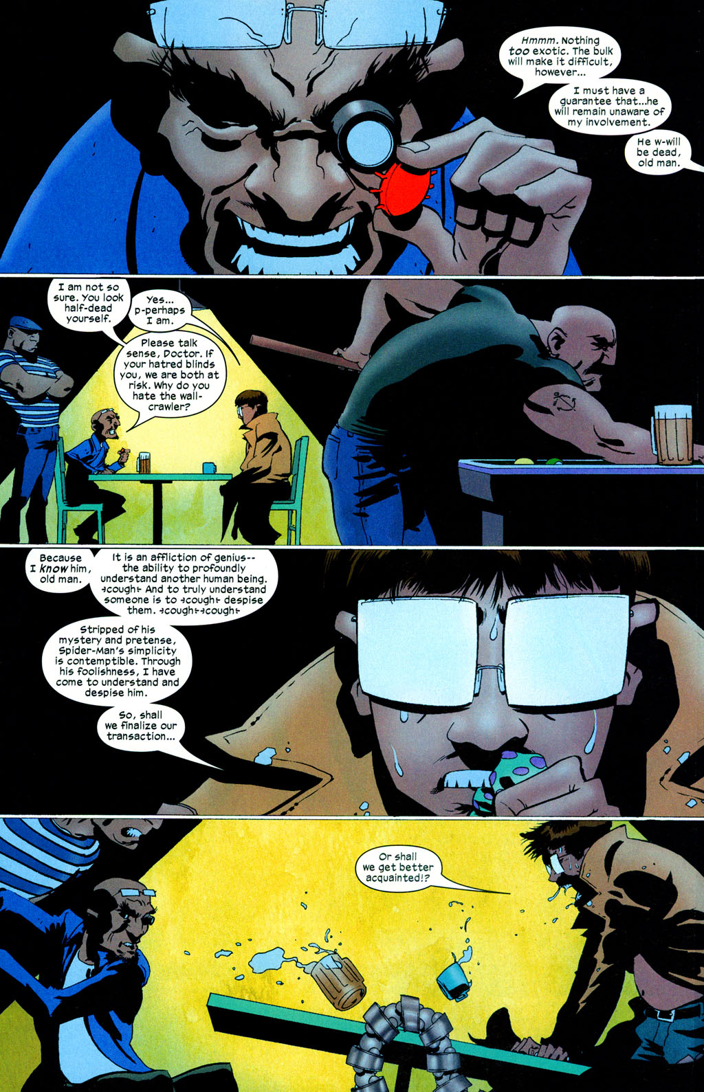 Read online Spider-Man/Doctor Octopus: Year One comic -  Issue #4 - 18