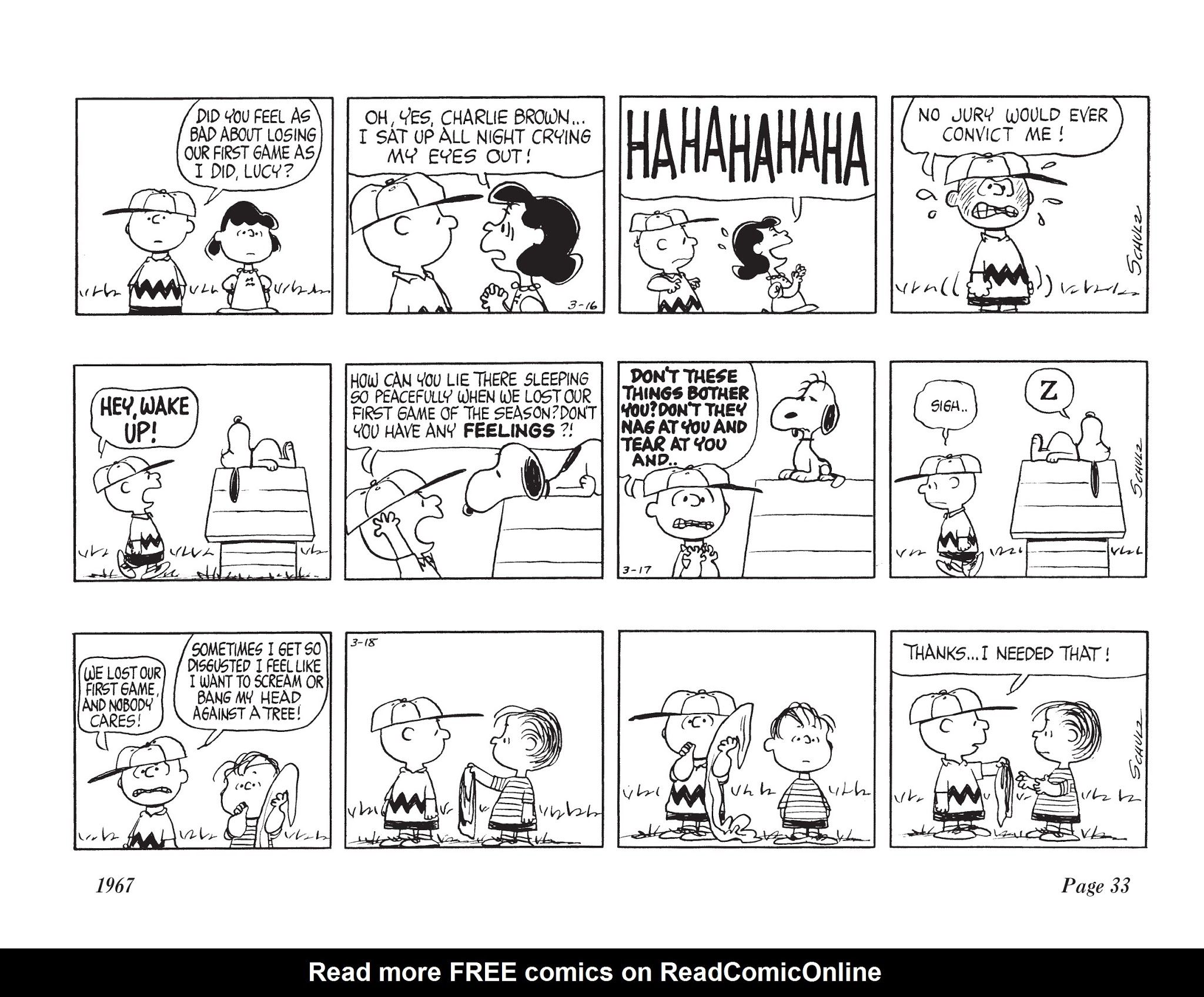 Read online The Complete Peanuts comic -  Issue # TPB 9 - 44