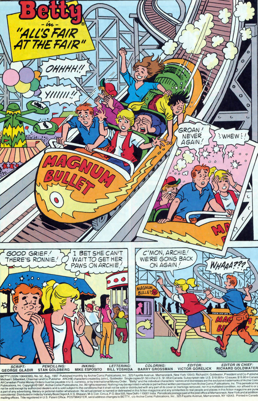 Read online Betty comic -  Issue #52 - 2