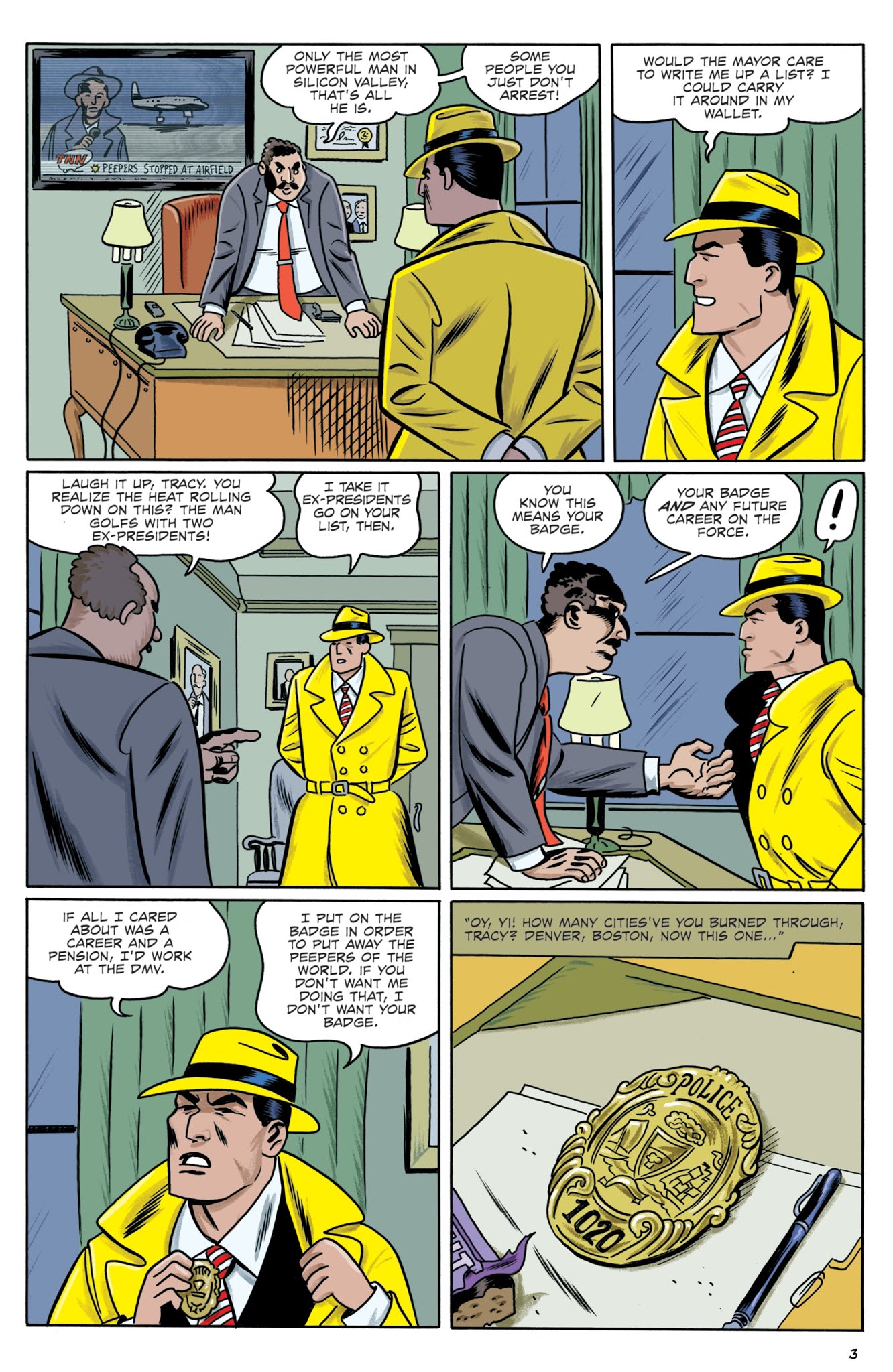 Read online Dick Tracy: Dead Or Alive comic -  Issue #1 - 5