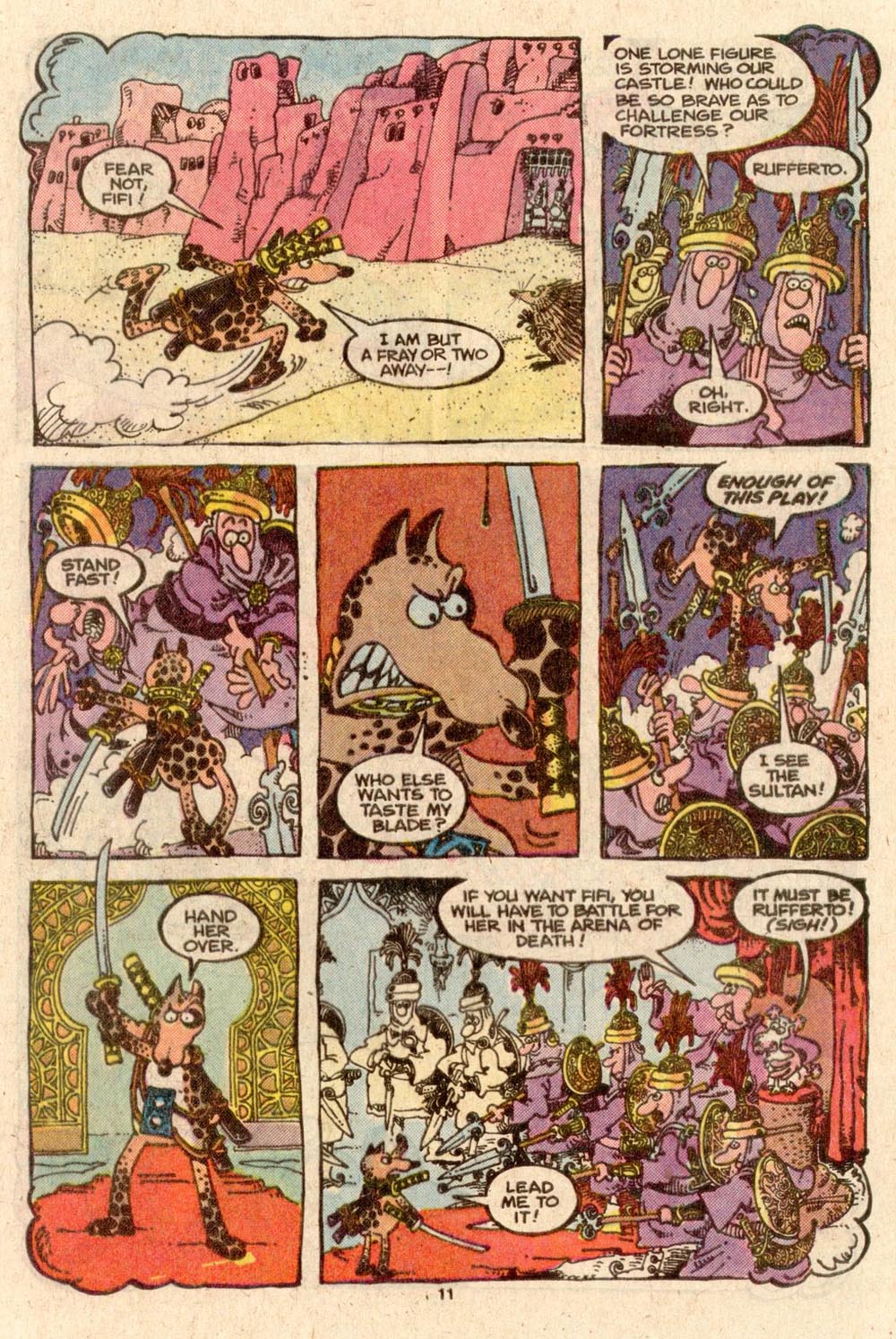 Read online Sergio Aragonés Groo the Wanderer comic -  Issue #44 - 11