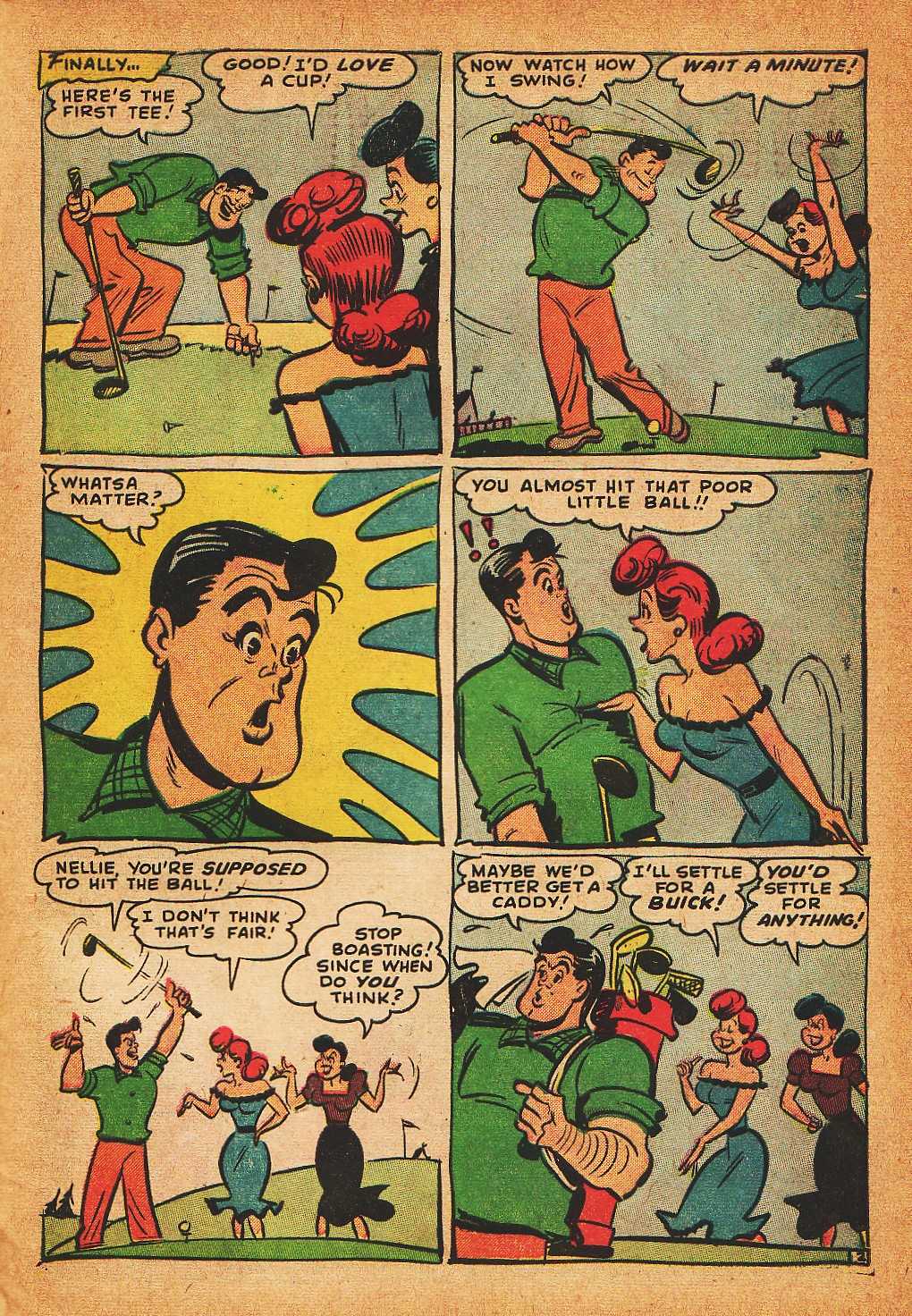 Read online Nellie The Nurse (1945) comic -  Issue #32 - 31