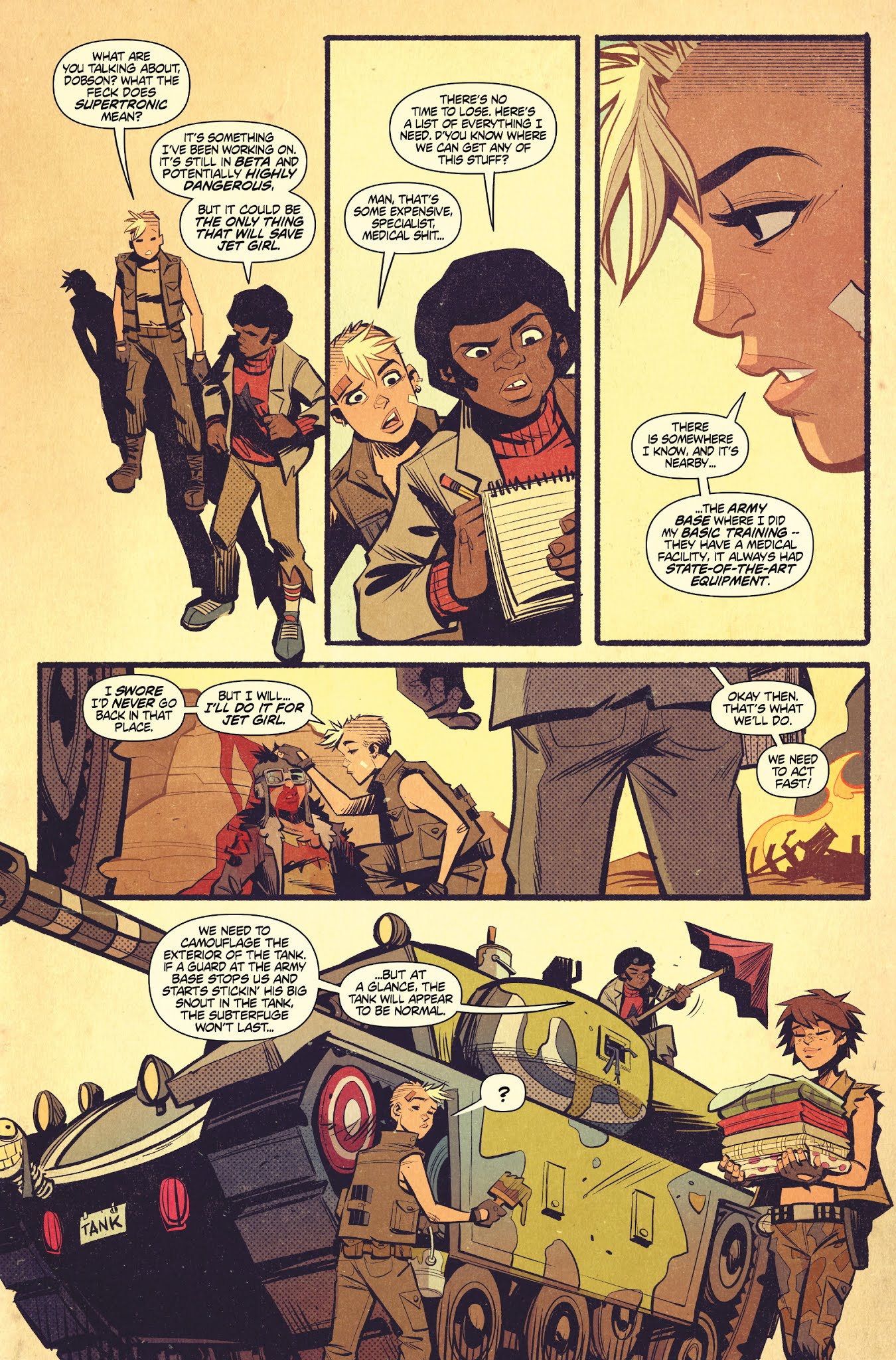 Read online Tank Girl: All Stars comic -  Issue #2 - 7