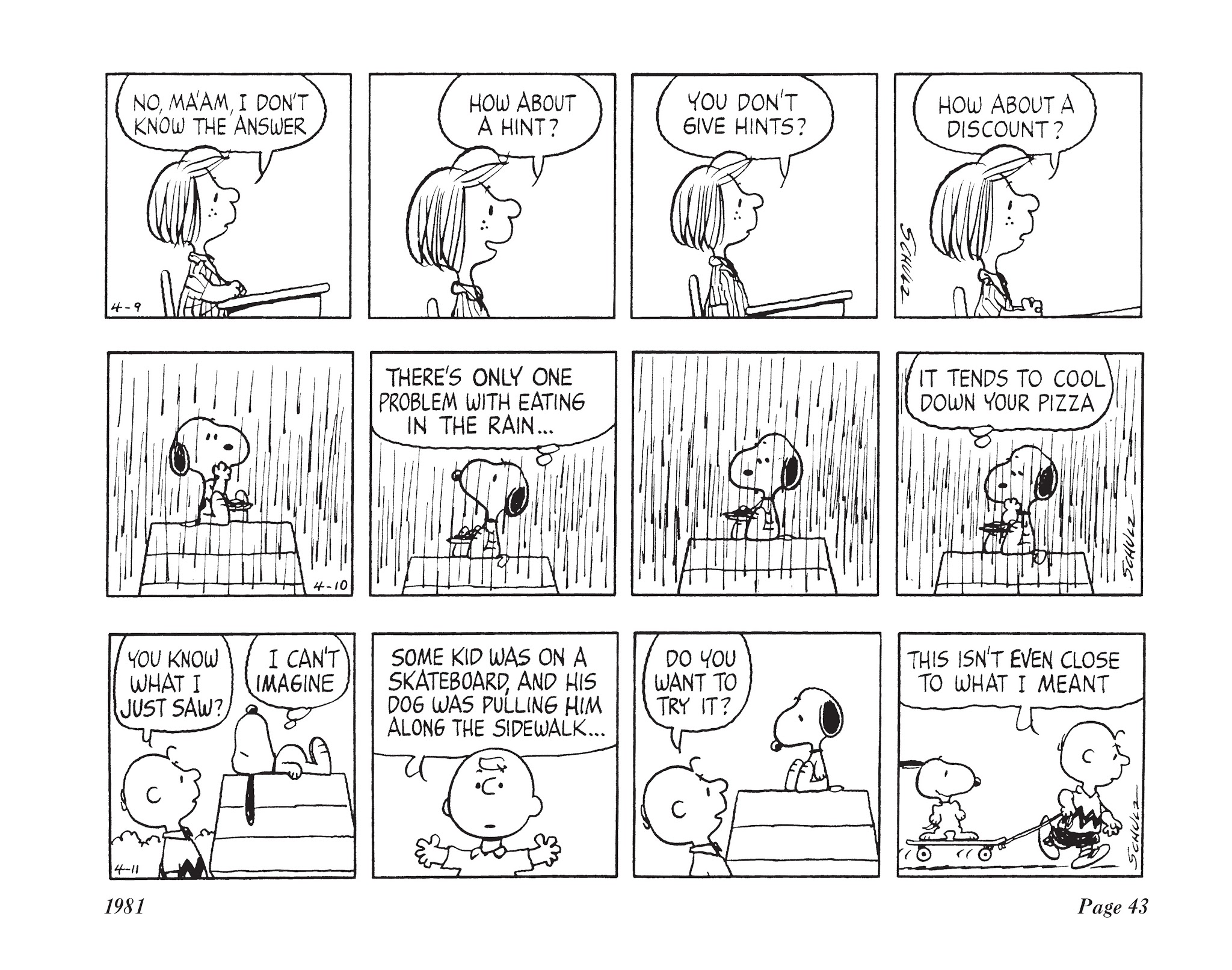 Read online The Complete Peanuts comic -  Issue # TPB 16 - 61