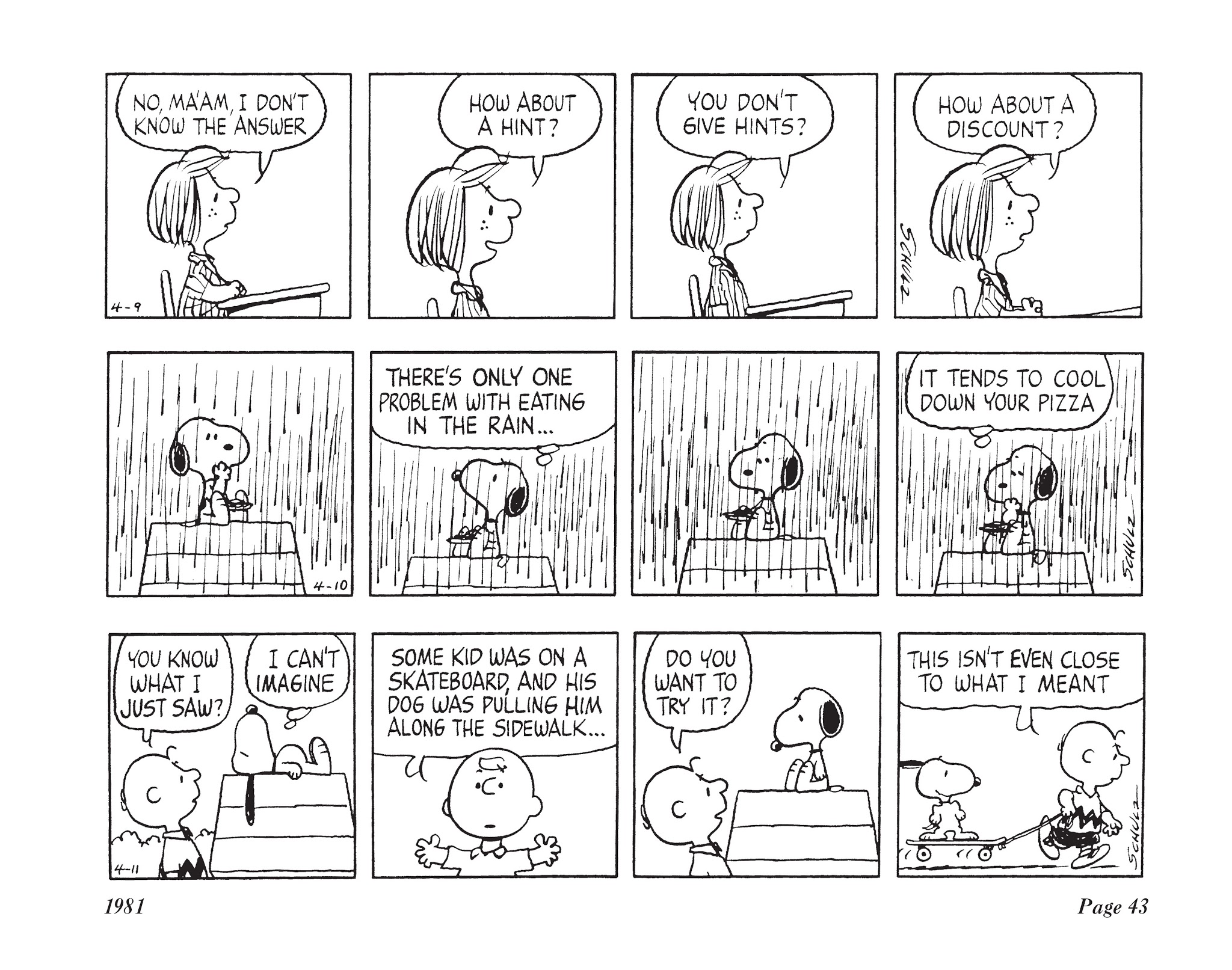 Read online The Complete Peanuts comic -  Issue # TPB 16 - 61