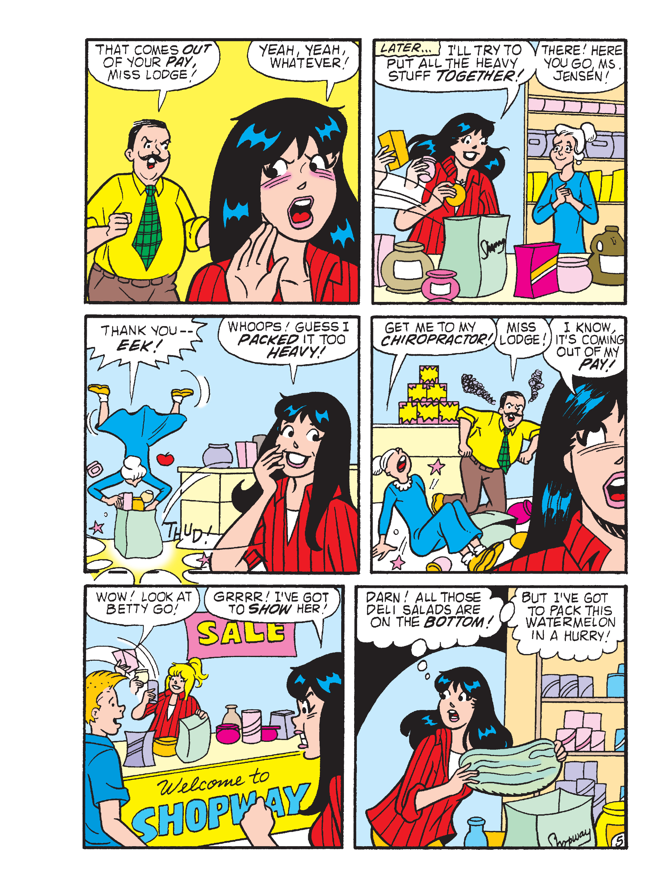 Read online Betty and Veronica Double Digest comic -  Issue #252 - 153