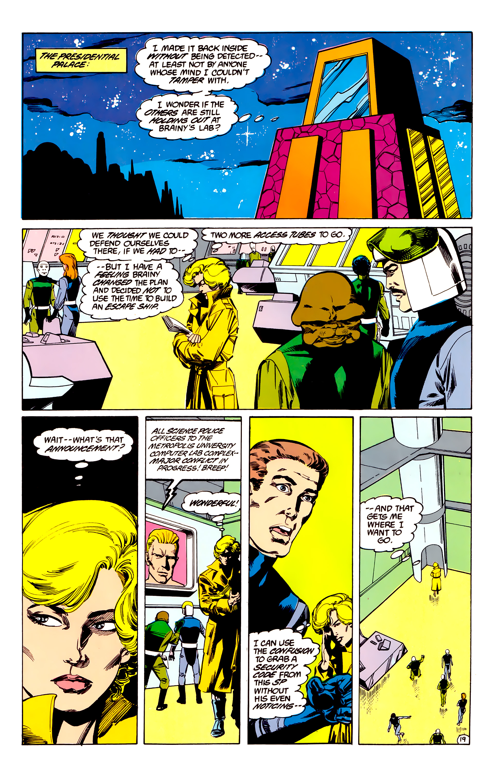 Read online Legion of Super-Heroes (1984) comic -  Issue #35 - 19