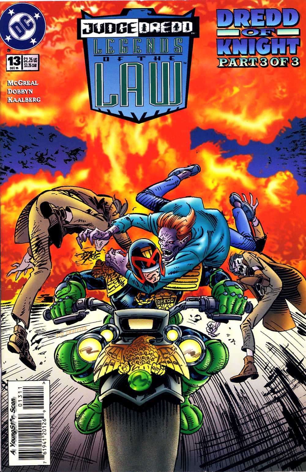 Read online Judge Dredd: Legends of the Law comic -  Issue #13 - 1