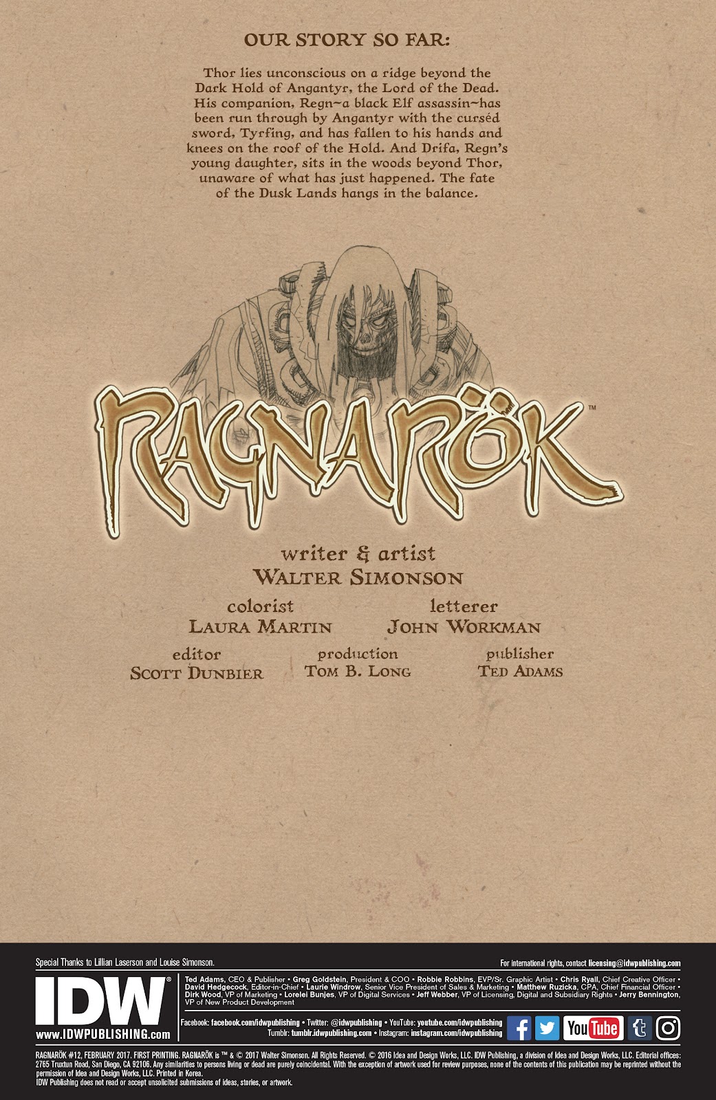 Ragnarok issue 12 - Page 2