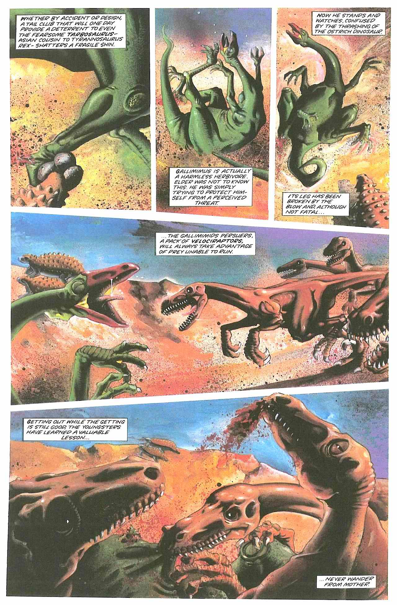 Read online Dinosaurs, A Celebration comic -  Issue #4 - 12