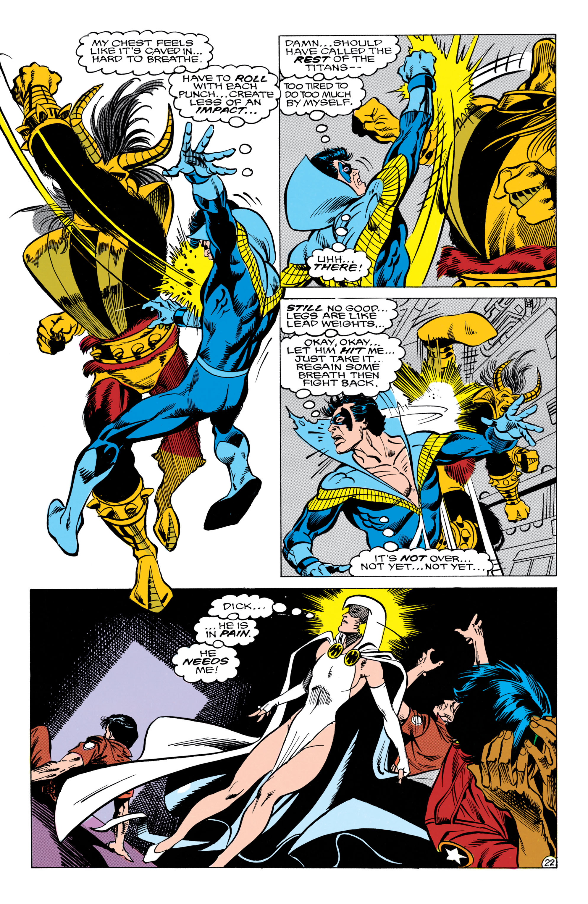 Read online The New Teen Titans (1984) comic -  Issue #37 - 23