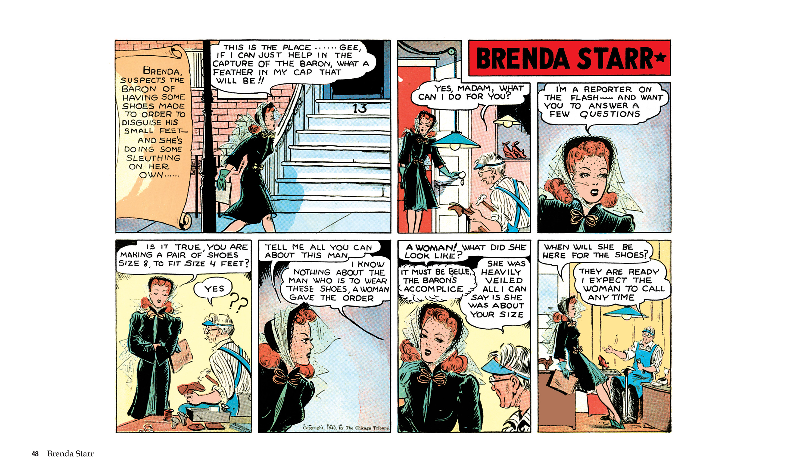 Read online Brenda Starr, Reporter: The Collected Dailies and Sundays comic -  Issue # TPB (Part 1) - 49