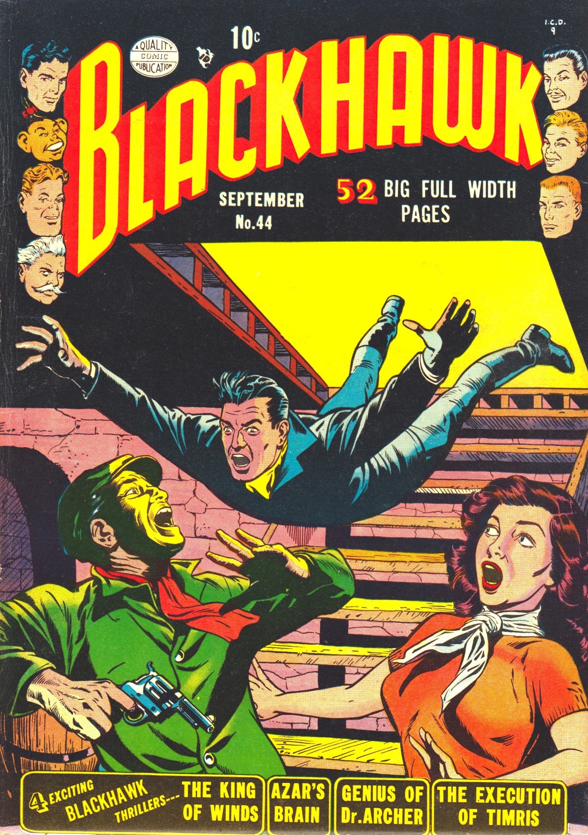 Read online Blackhawk (1957) comic -  Issue #44 - 1