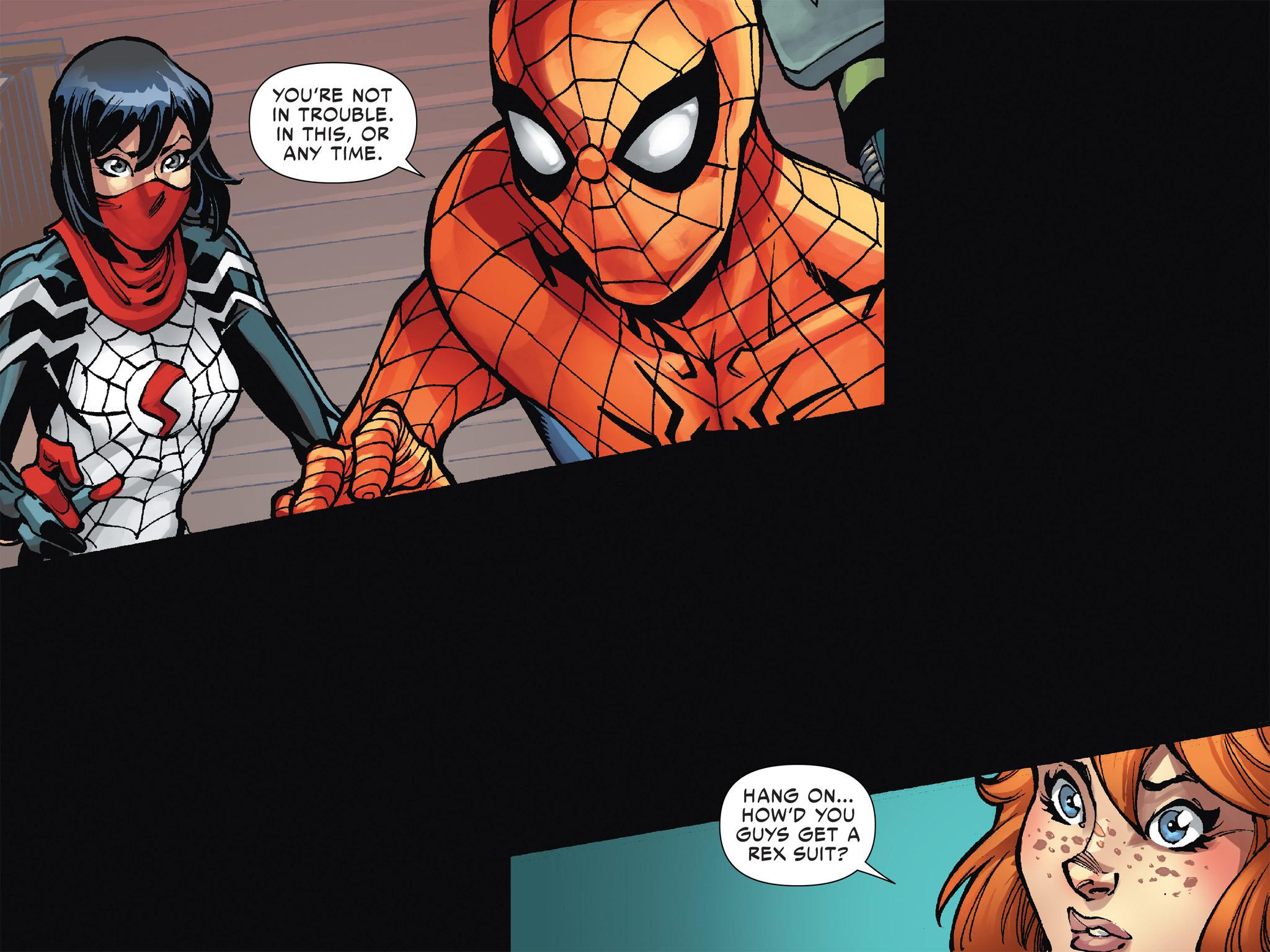 Read online The Amazing Spider-Man & Silk: The Spider(fly) Effect (Infinite Comics) comic -  Issue #8 - 34