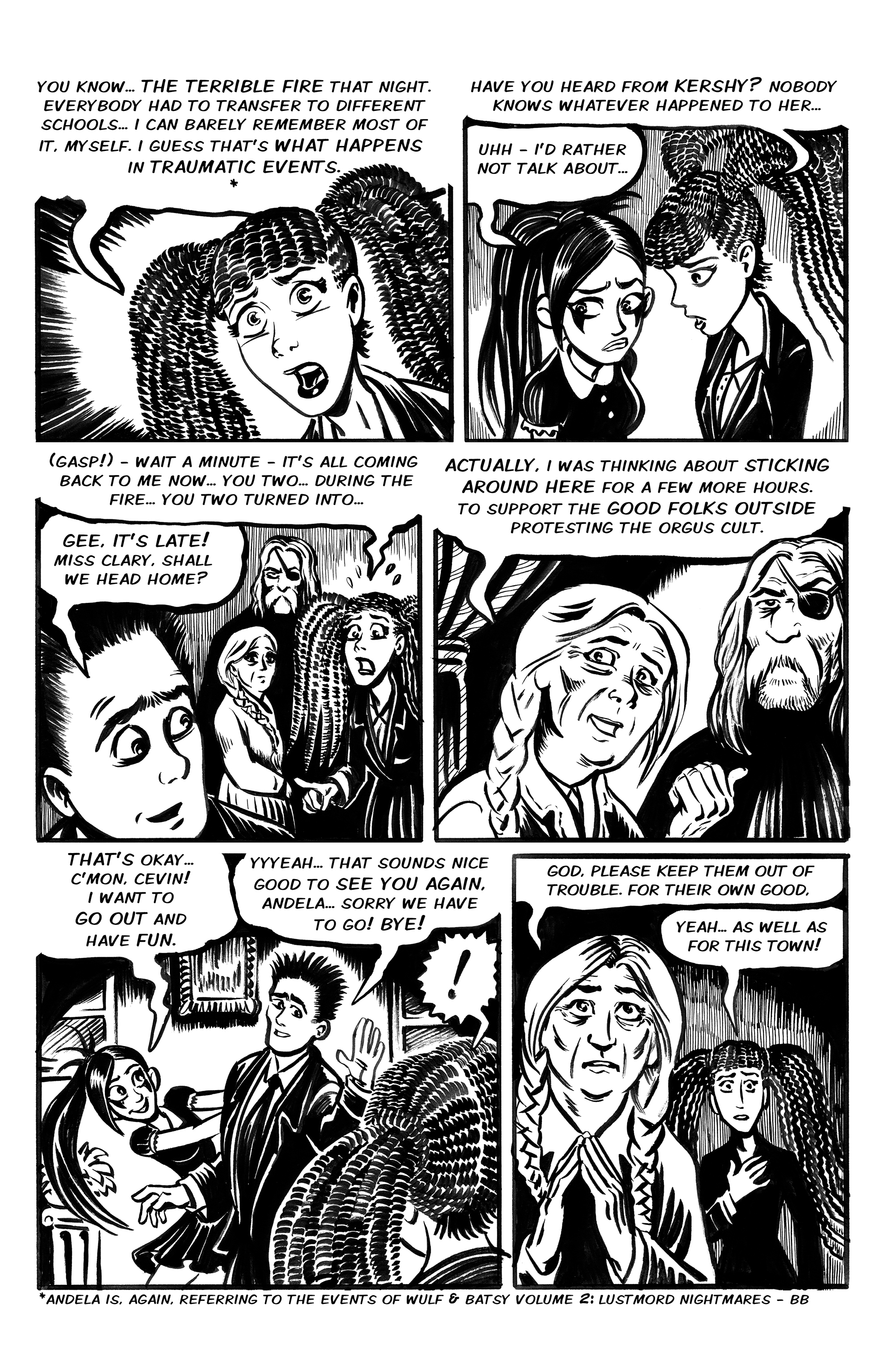 Read online Wulf and Batsy: Magnum Orgus comic -  Issue #5 - 22