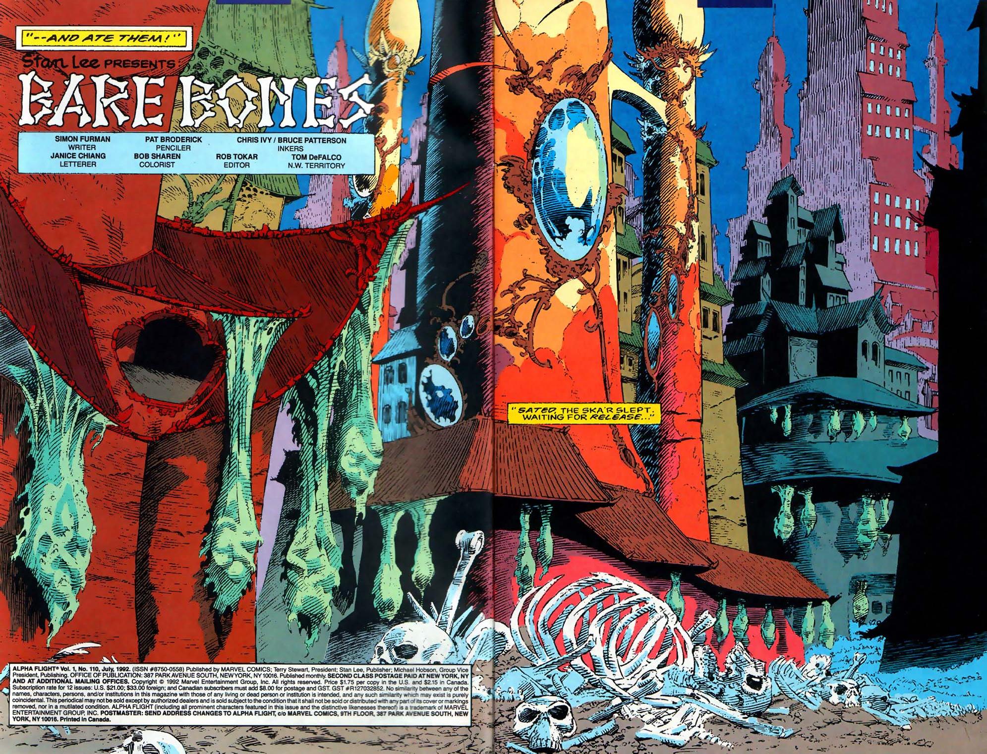Read online Alpha Flight (1983) comic -  Issue #110 - 3