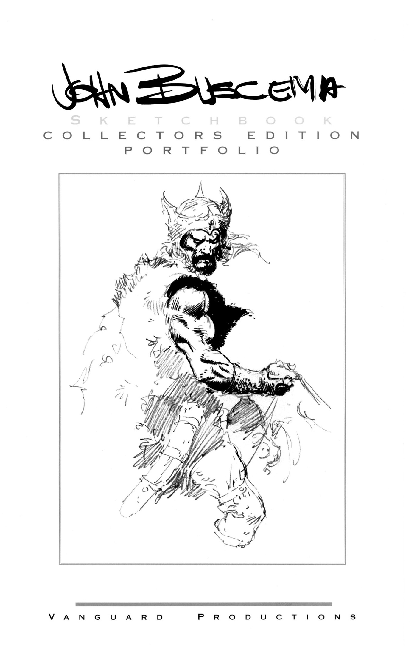 Read online John Buscema Sketchbook comic -  Issue # TPB - 112