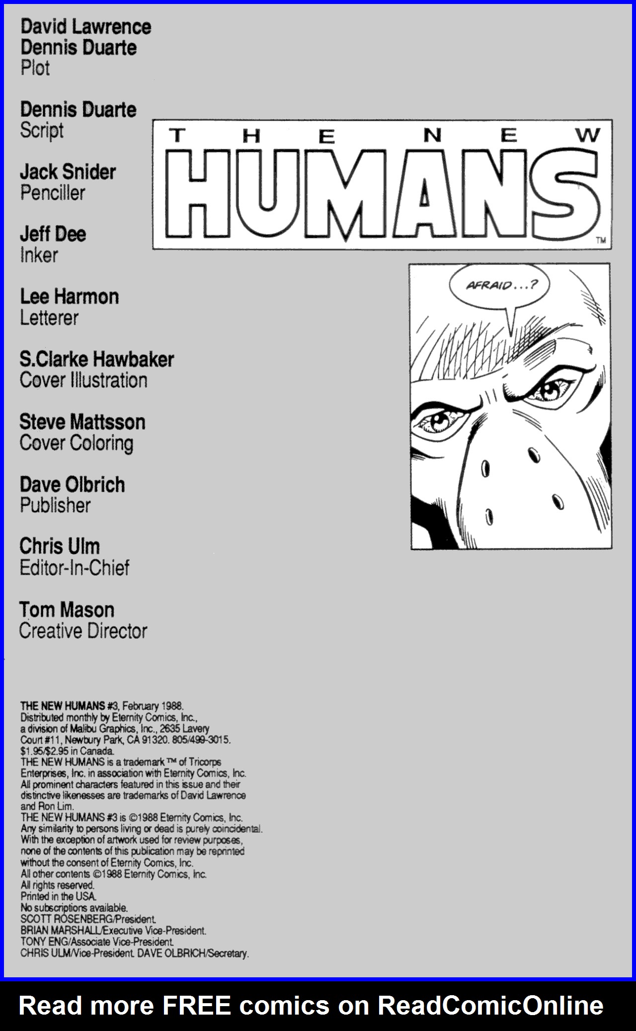 Read online The New Humans comic -  Issue #3 - 6