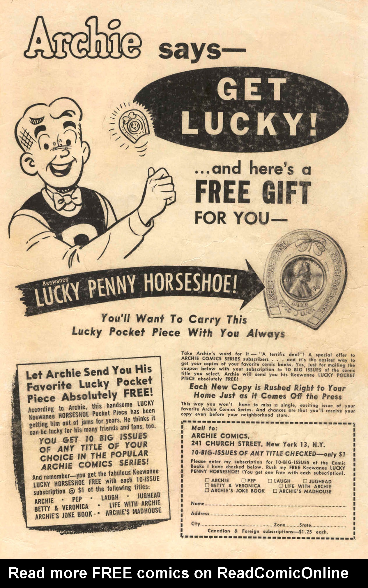 Read online Archie (1960) comic -  Issue #141 - 35