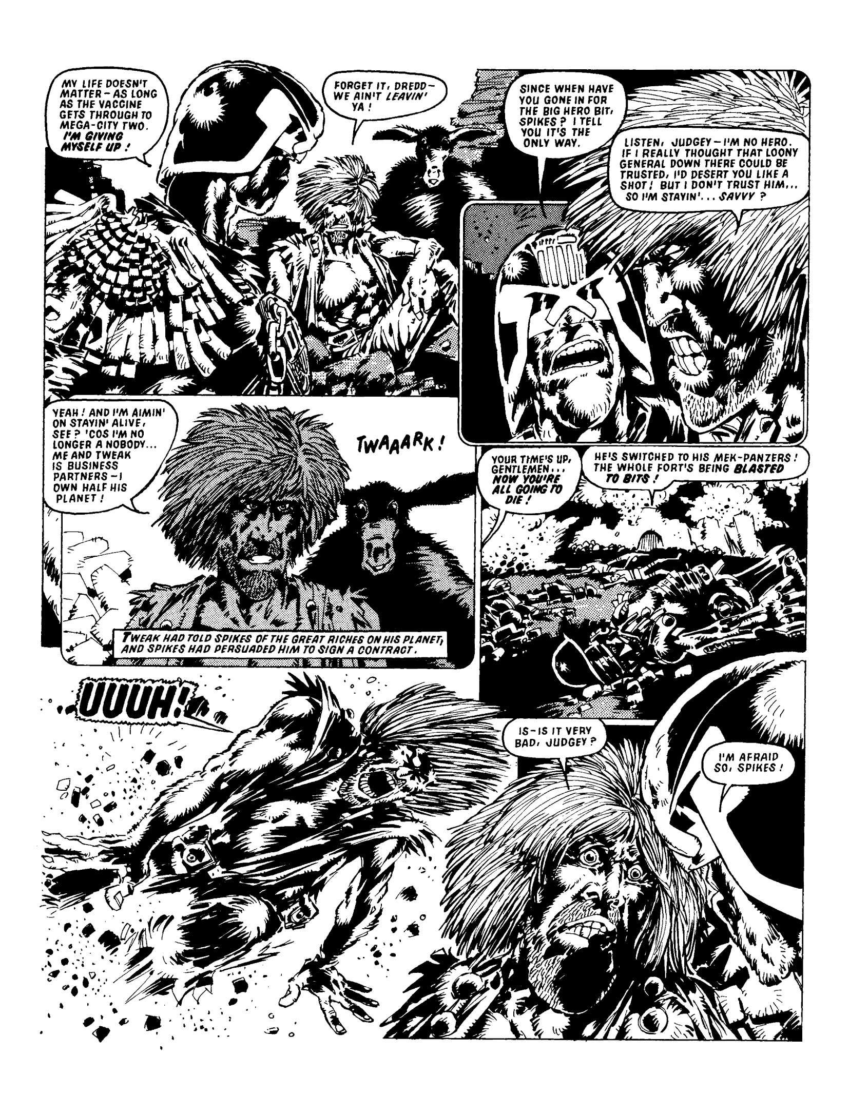 Read online Judge Dredd: The Cursed Earth Uncensored comic -  Issue # TPB - 162