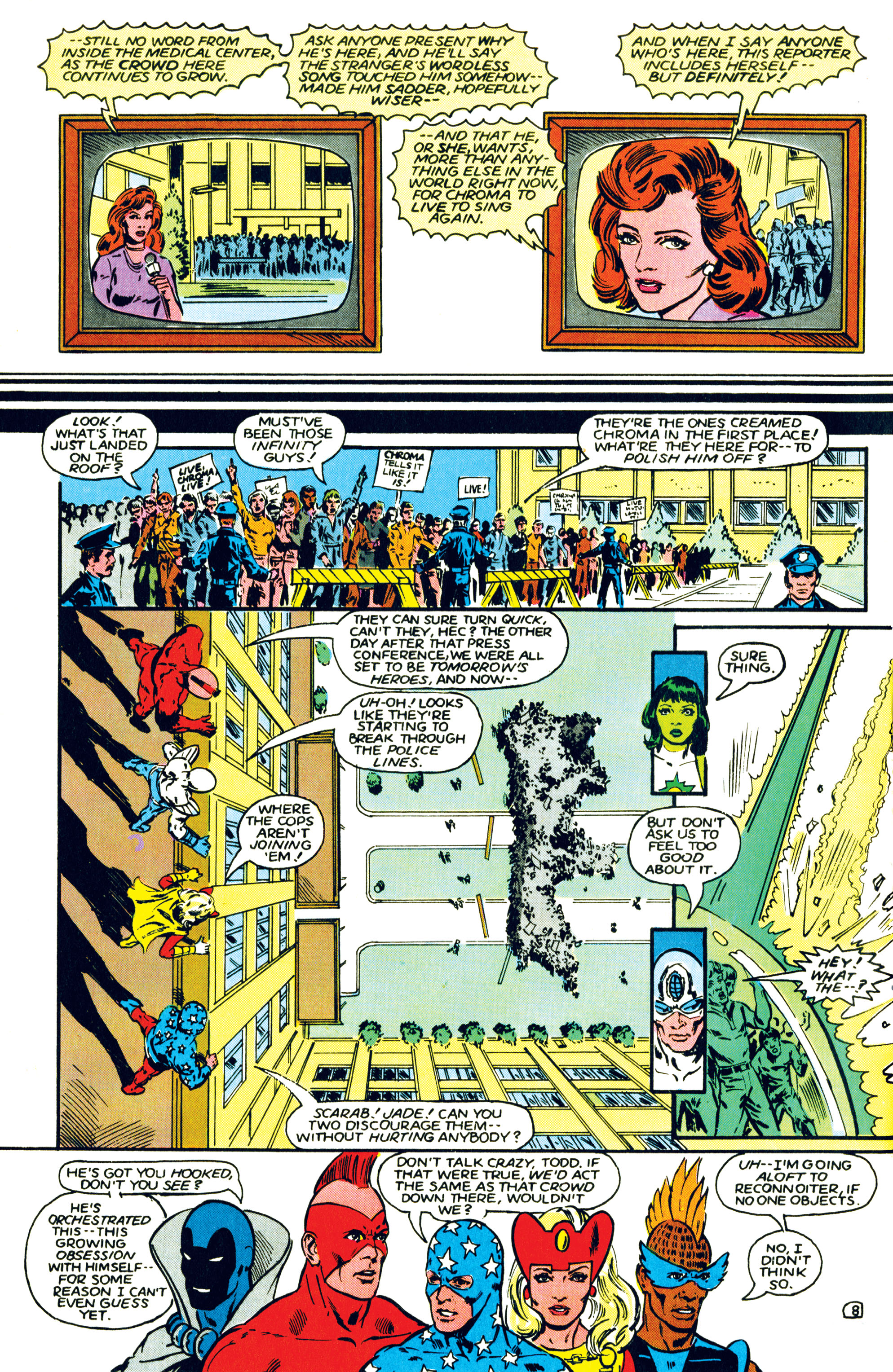 Read online Infinity Inc. (1984) comic -  Issue #15 - 9