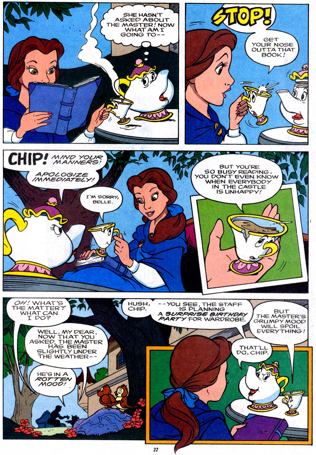 Read online Disney's Beauty and the Beast comic -  Issue #1 - 18