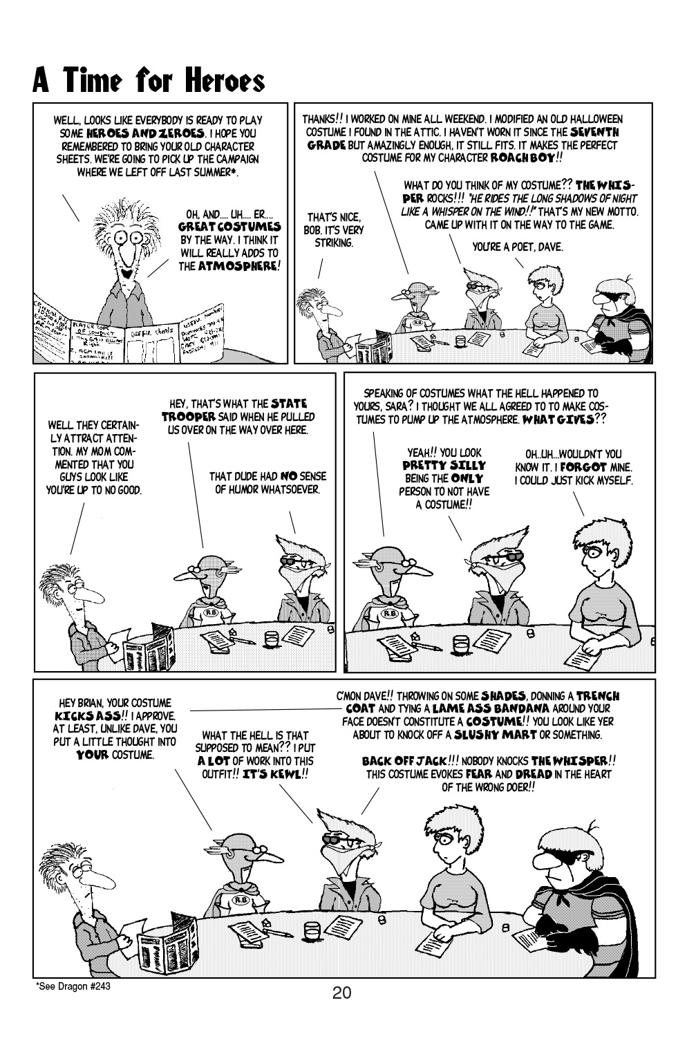 Read online Knights of the Dinner Table comic -  Issue #19 - 22