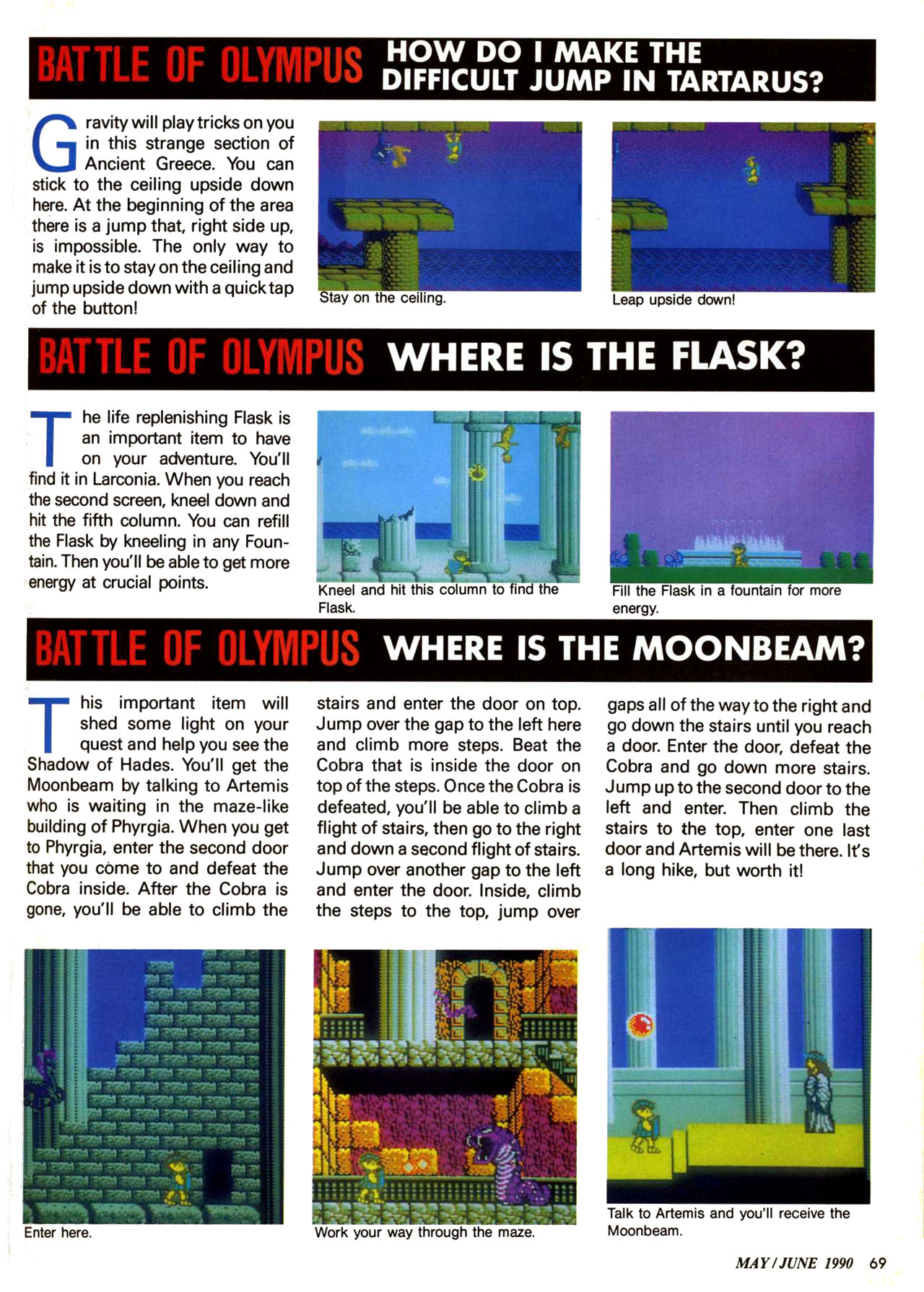 Read online Nintendo Power comic -  Issue #12 - 62