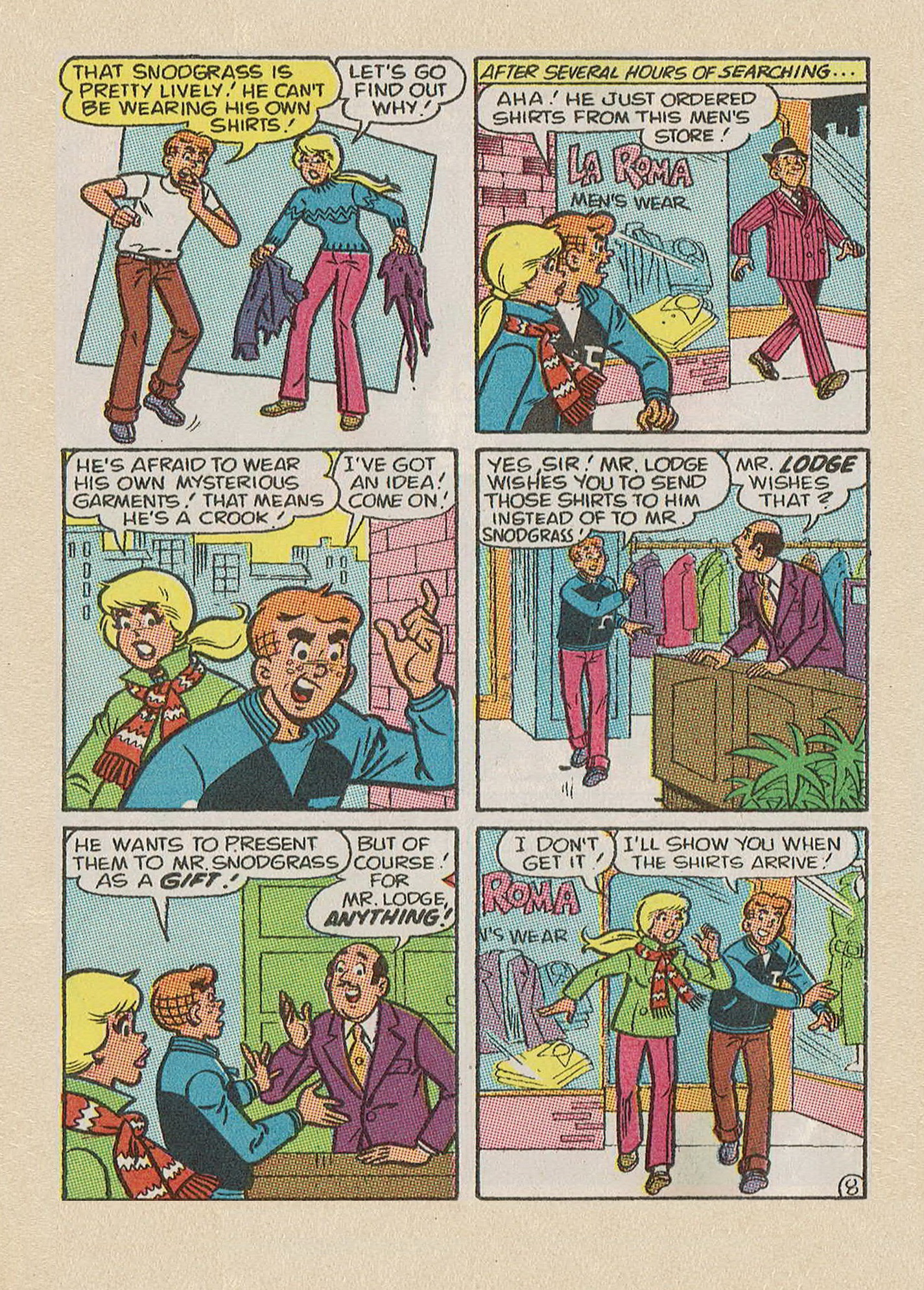 Read online Betty and Veronica Digest Magazine comic -  Issue #48 - 92