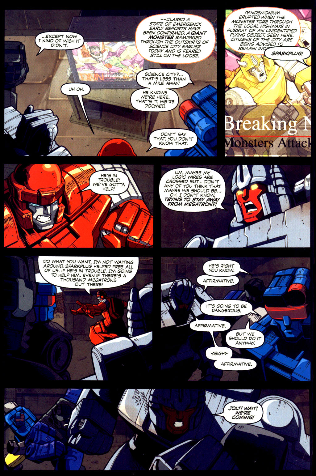 Read online Transformers Armada comic -  Issue #5 - 10