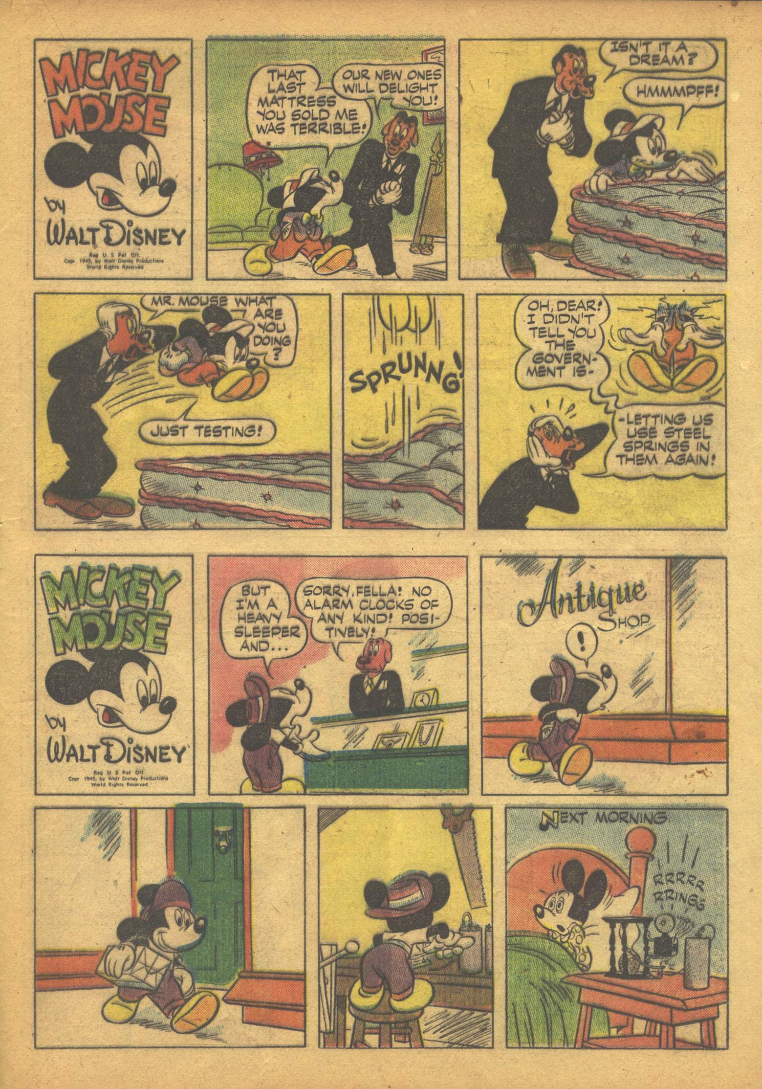 Read online Walt Disney's Comics and Stories comic -  Issue #67 - 31
