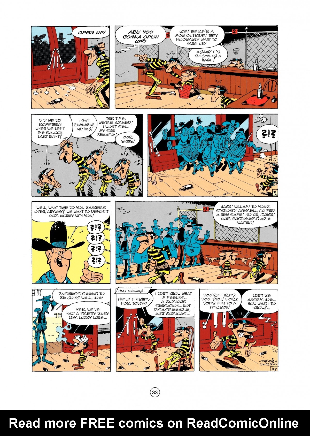 Read online A Lucky Luke Adventure comic -  Issue #36 - 33
