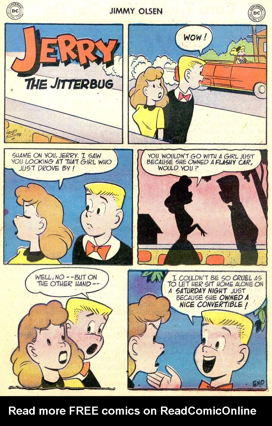 Read online Superman's Pal Jimmy Olsen comic -  Issue #22 - 23