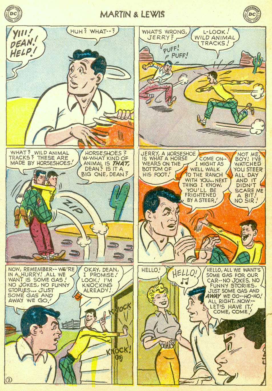 Read online The Adventures of Dean Martin and Jerry Lewis comic -  Issue #6 - 4