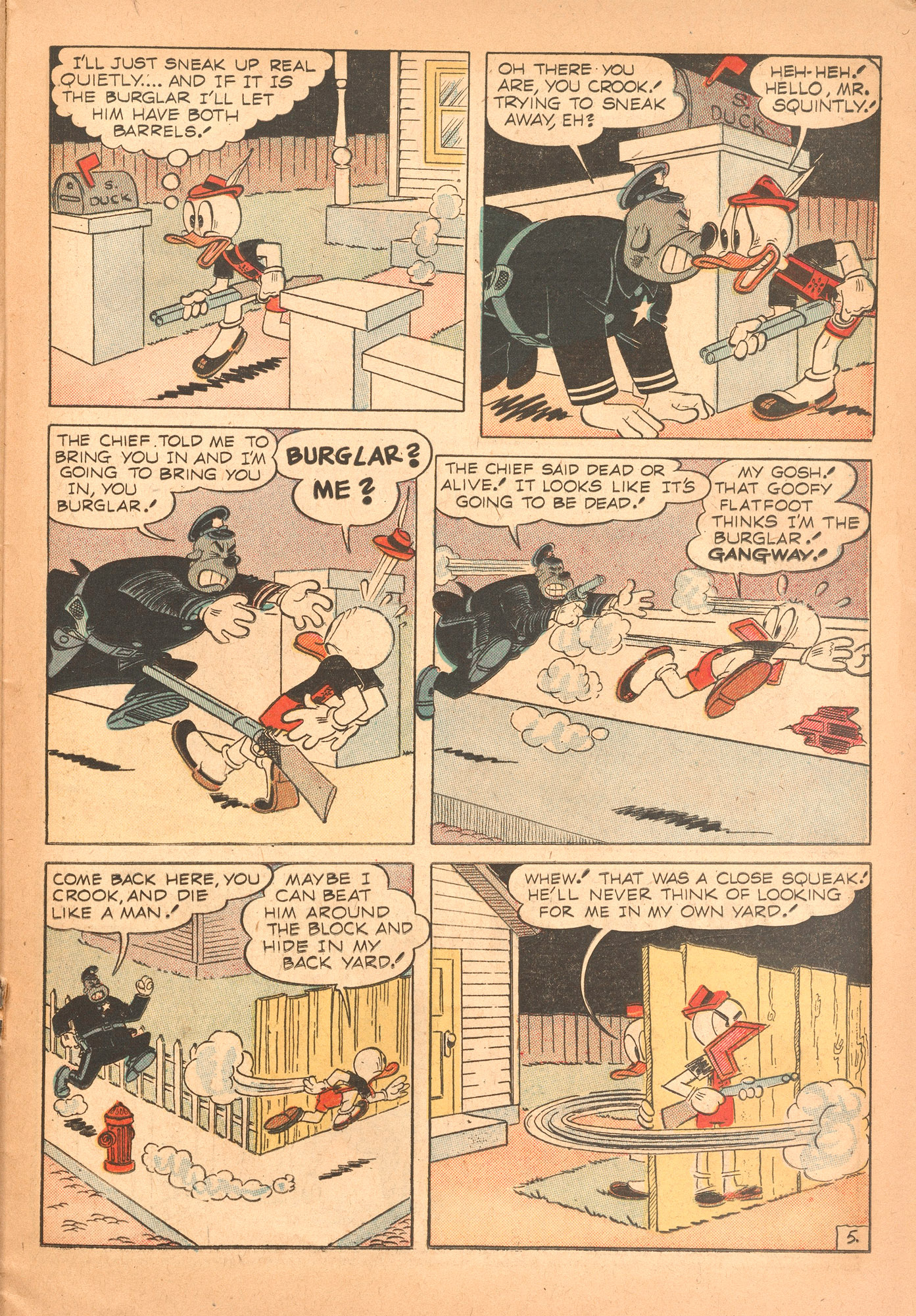 Read online Super Duck Comics comic -  Issue #39 - 37