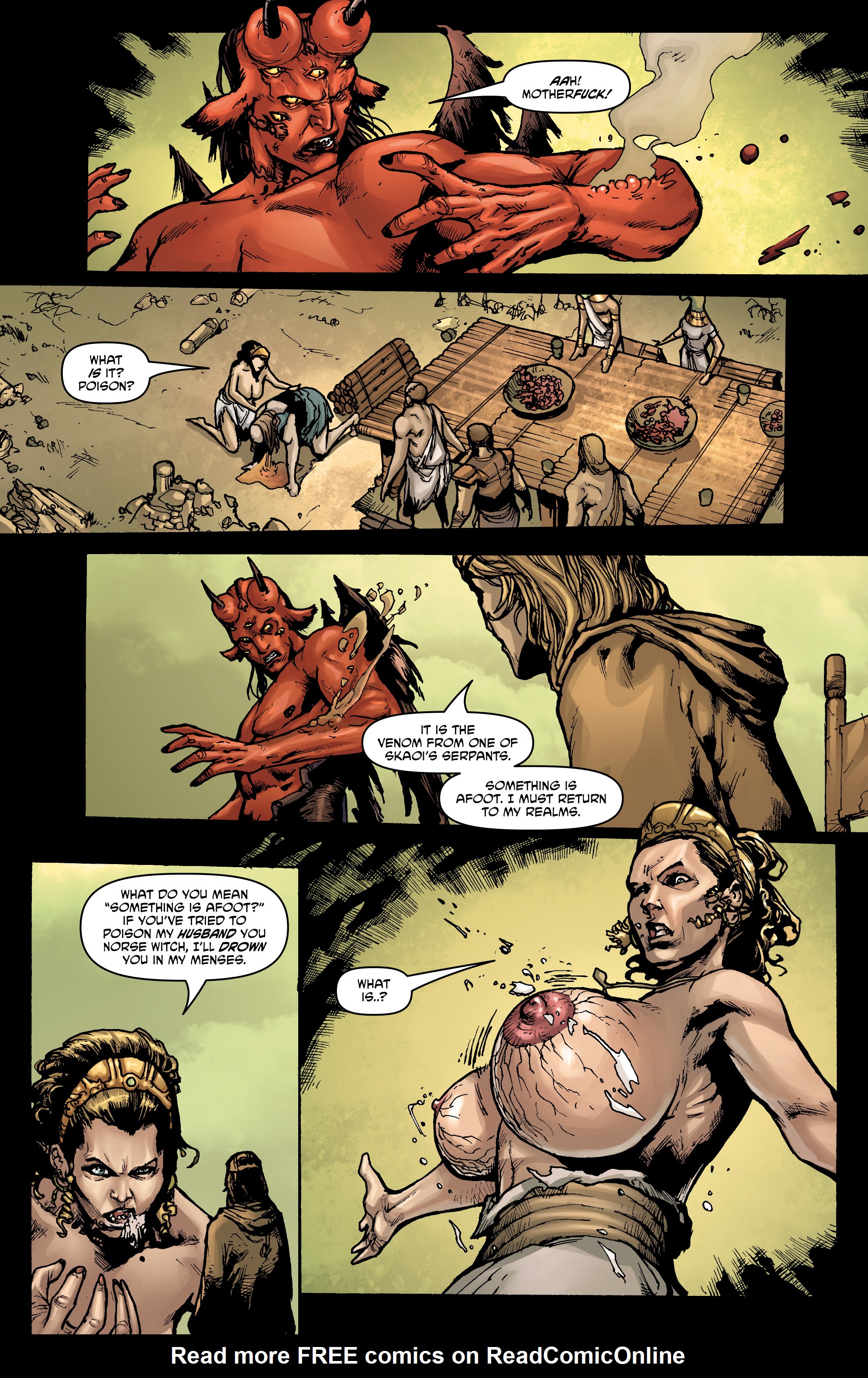 Read online God Is Dead comic -  Issue #28 - 18