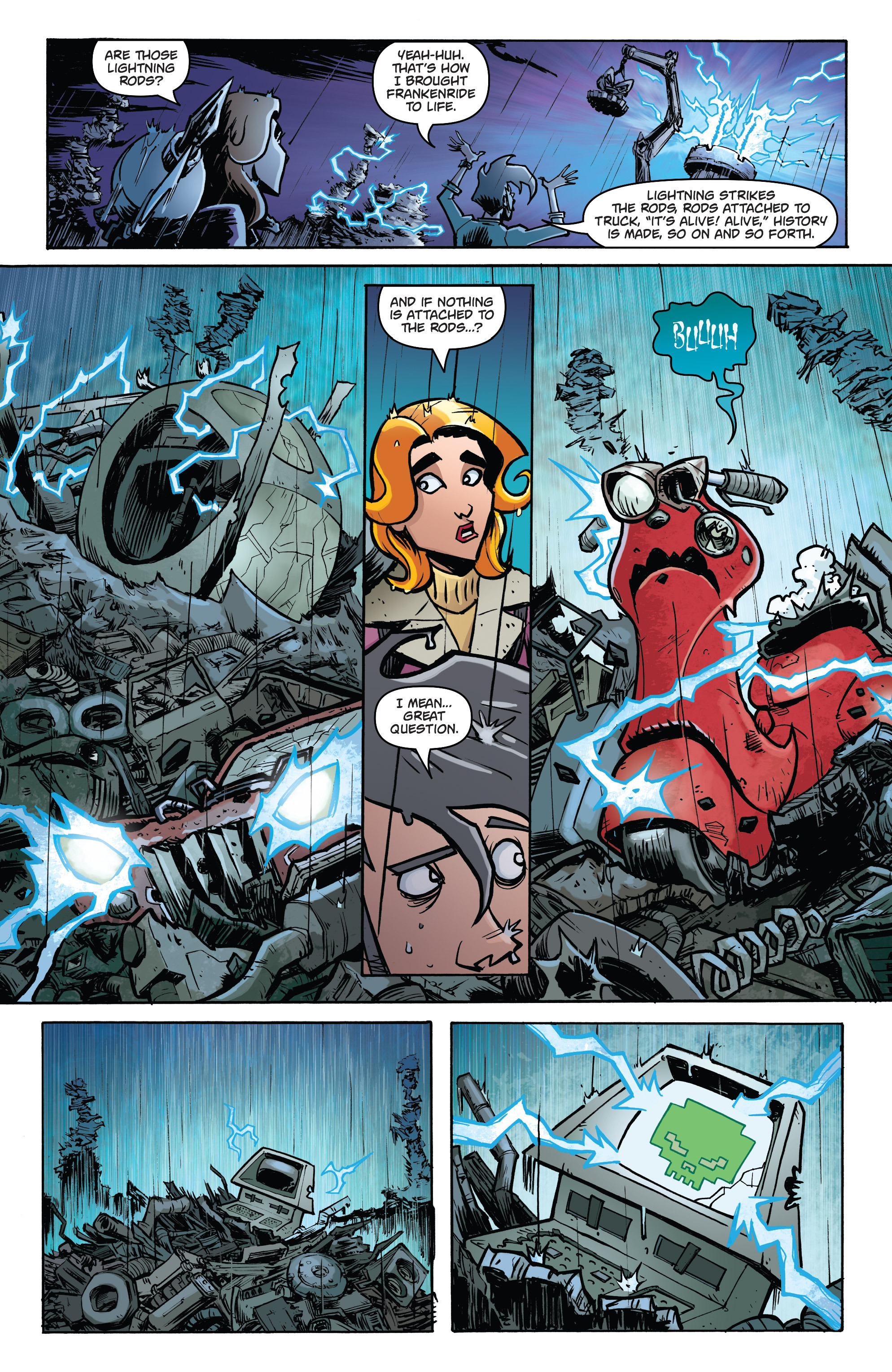 Read online Monster Motors: The Curse of Minivan Helsing comic -  Issue #1 - 20