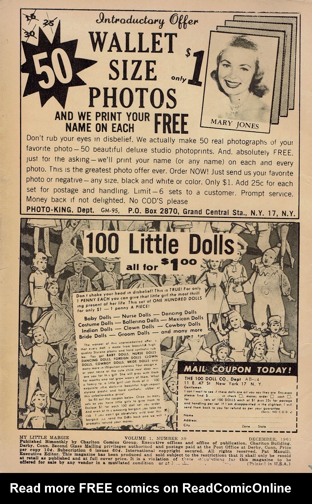 Read online My Little Margie (1954) comic -  Issue #39 - 2