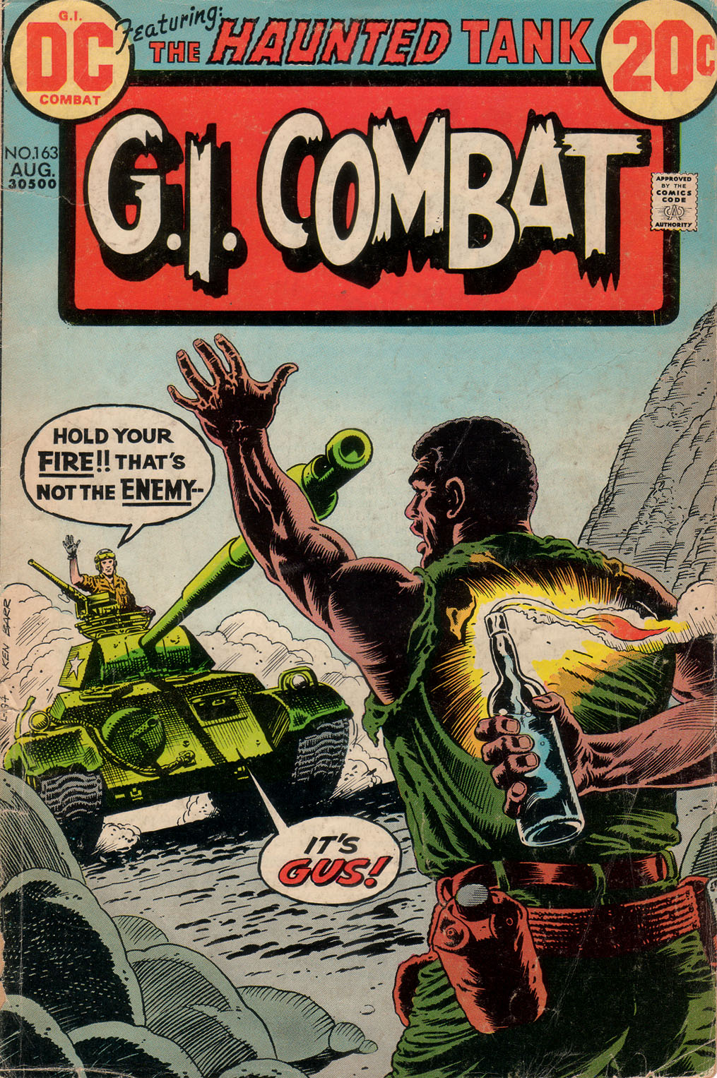 Read online G.I. Combat (1952) comic -  Issue #163 - 1